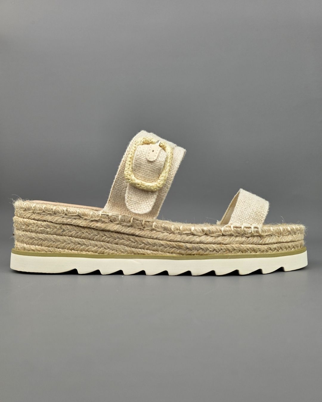 SANDALIA DE MUJER BEIGE