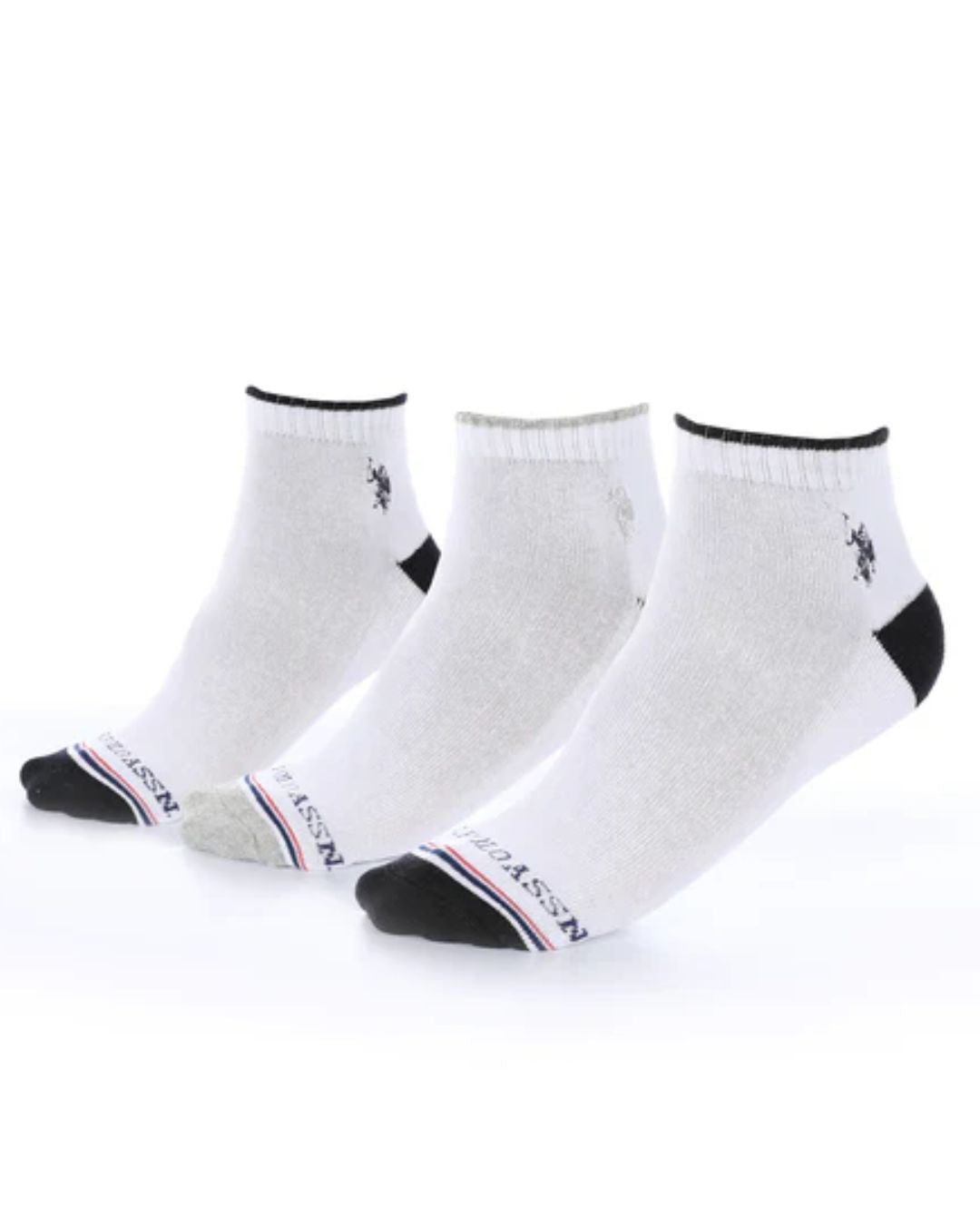 3PACK CALCETAS BLANCAS U.S. POLO ASSN PARA HOMBRE