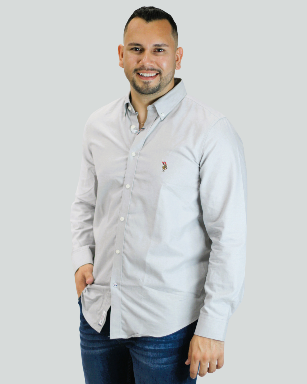 CAMISA US POLO MANGA LARGA