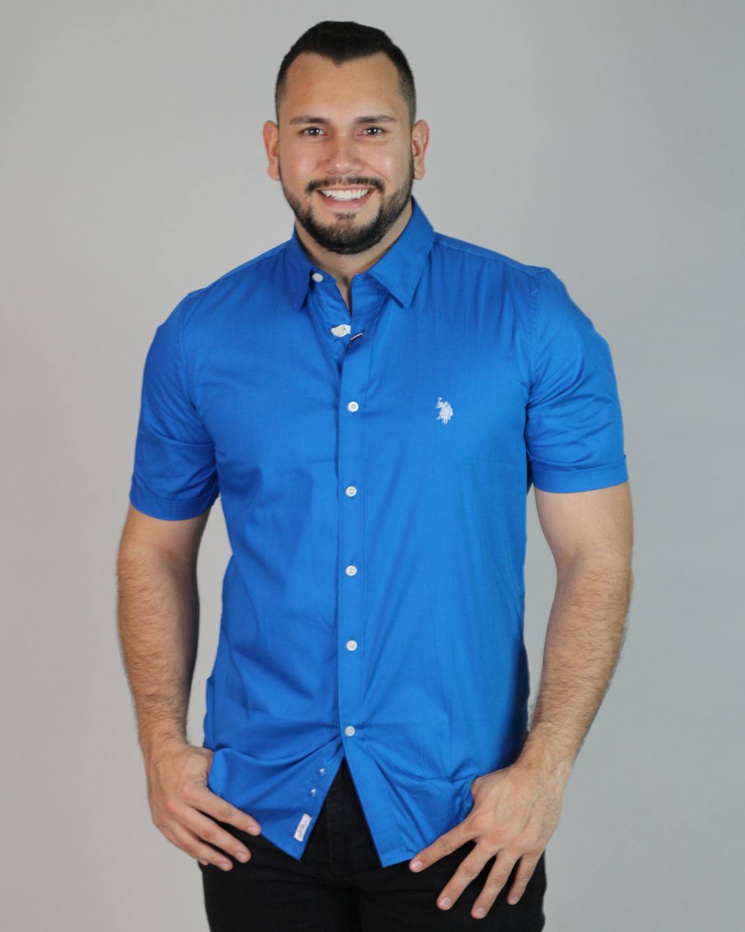 CAMISA US POLO MANGA CORTA CABALLERO