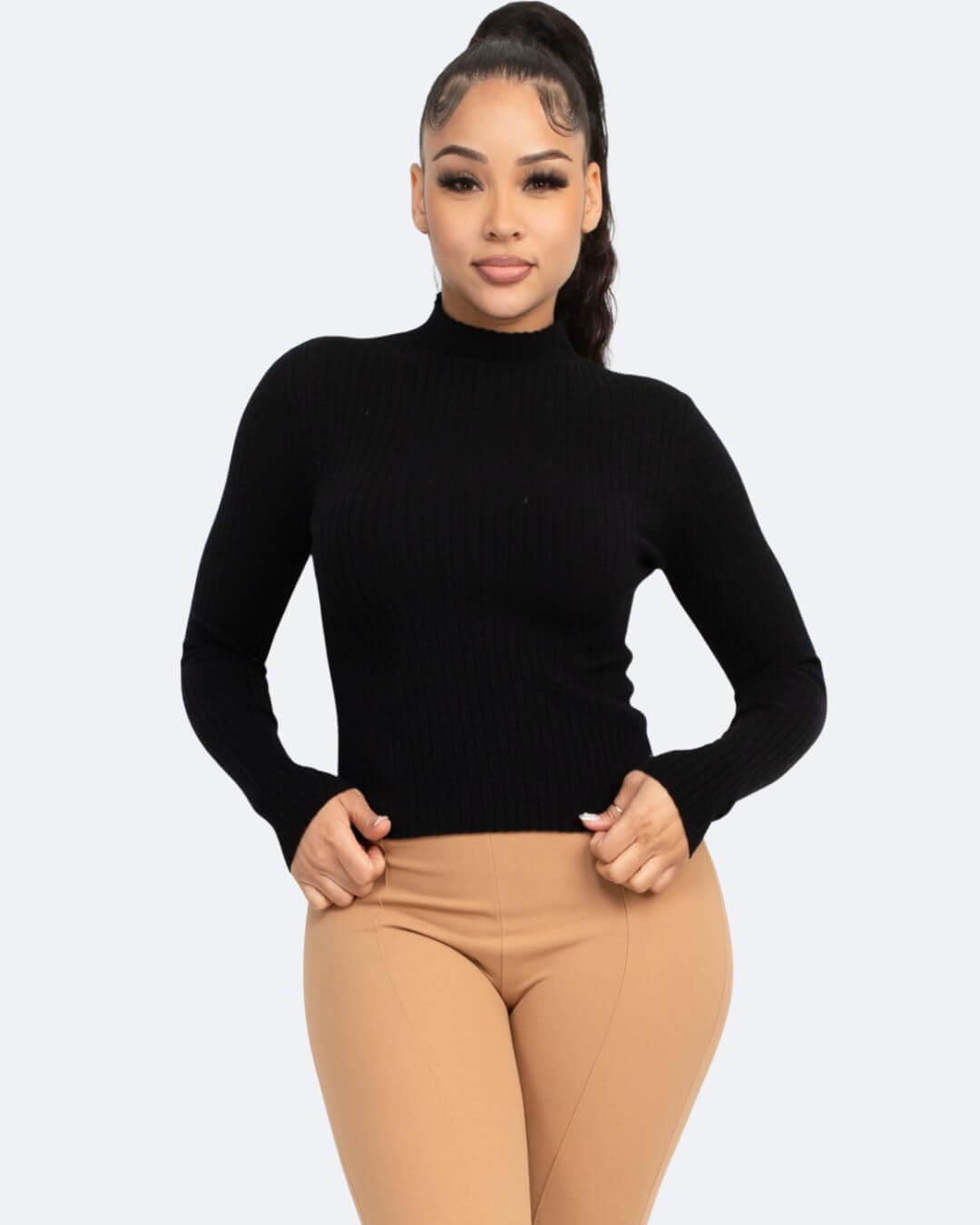 SWEATER IRIS NEGRO