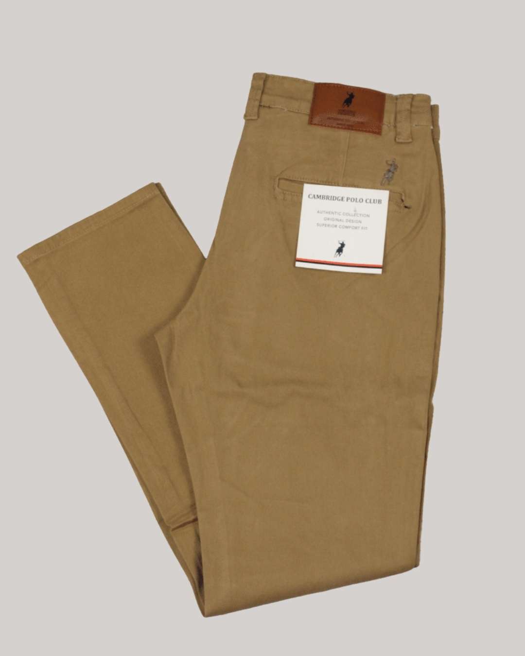 PANTALÓN CAMBRIDGE POLO CAMEL PARA CABALLERO