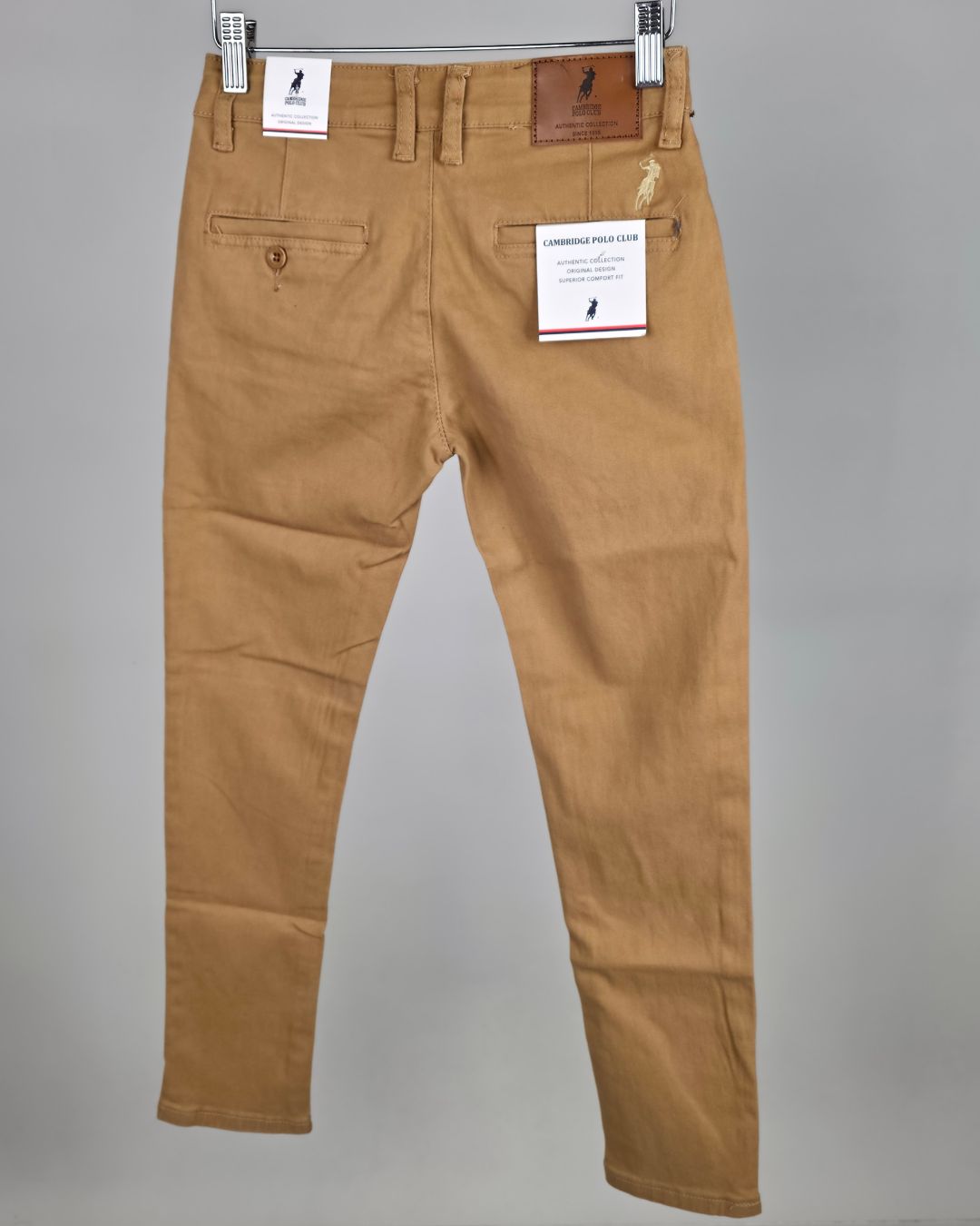 PANTALÓN CAMBRIDGE POLO BEIGE PARA NIÑO