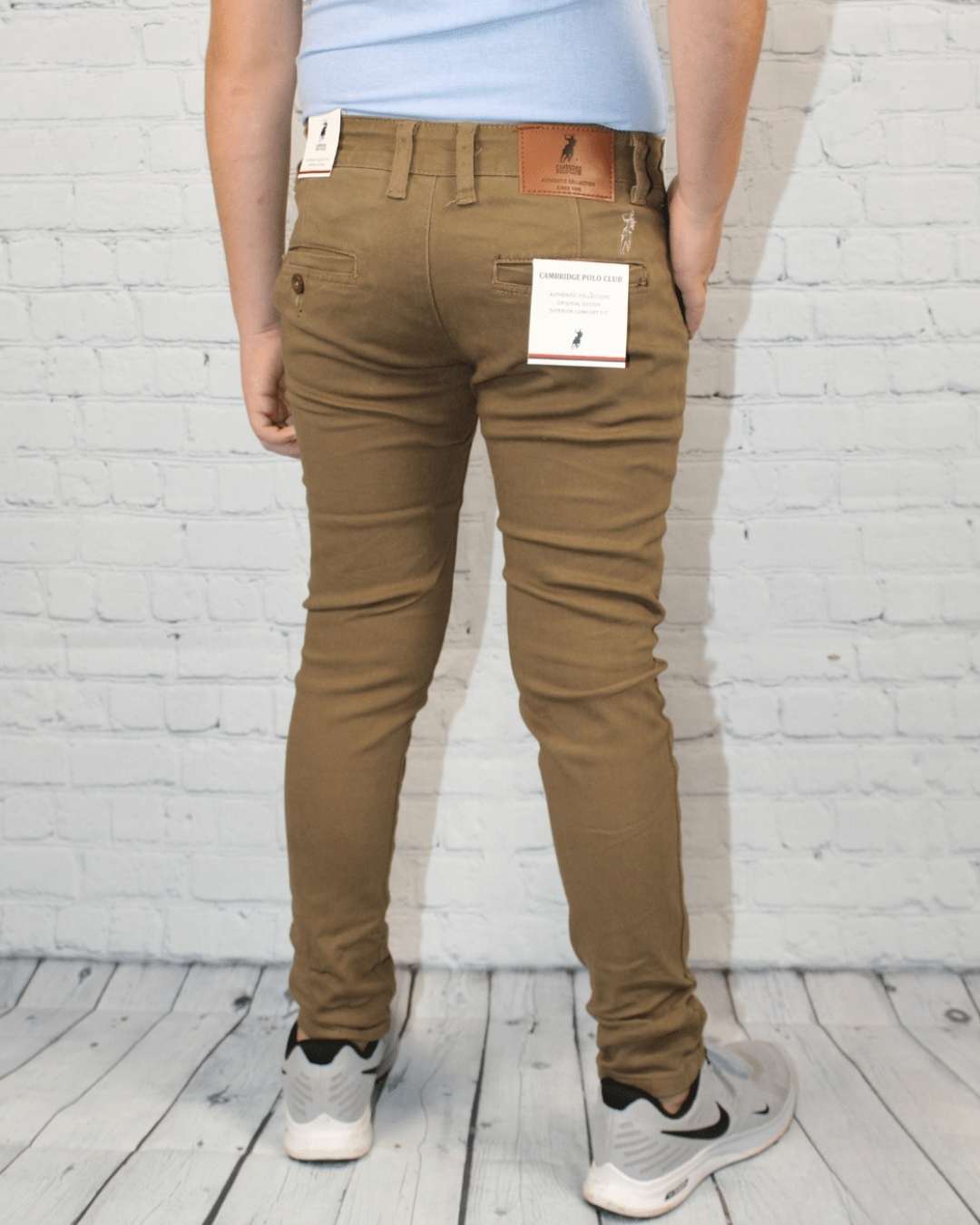 PANTALÓN CAMBRIDGE POLO KAKI PARA NIÑO