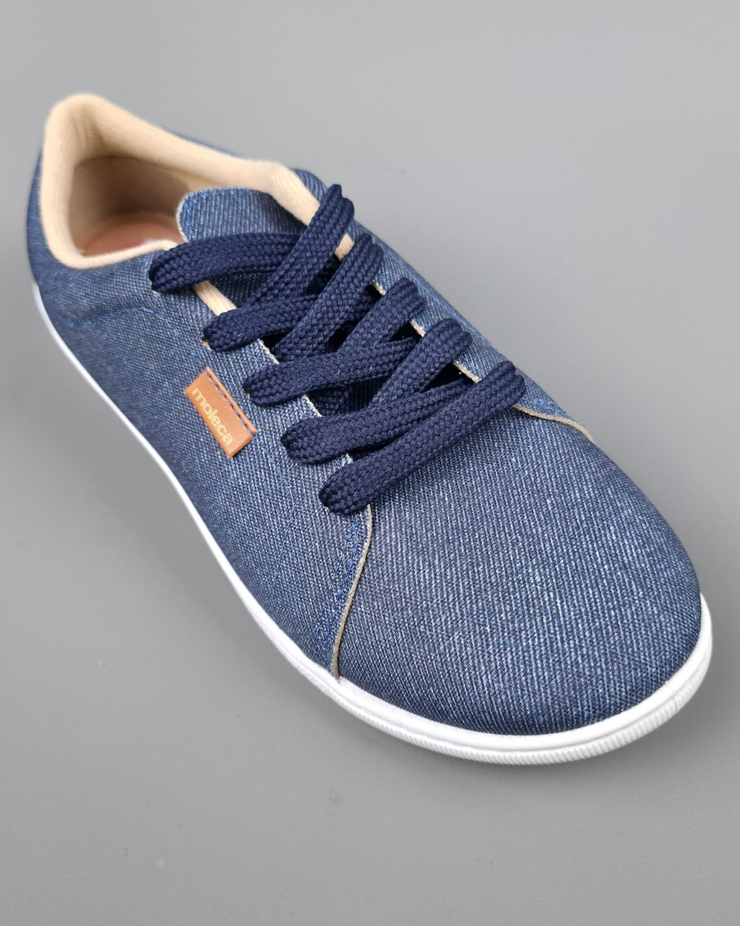 TENNIS MOLECA MEZCLILLA AZUL PARA DAMA