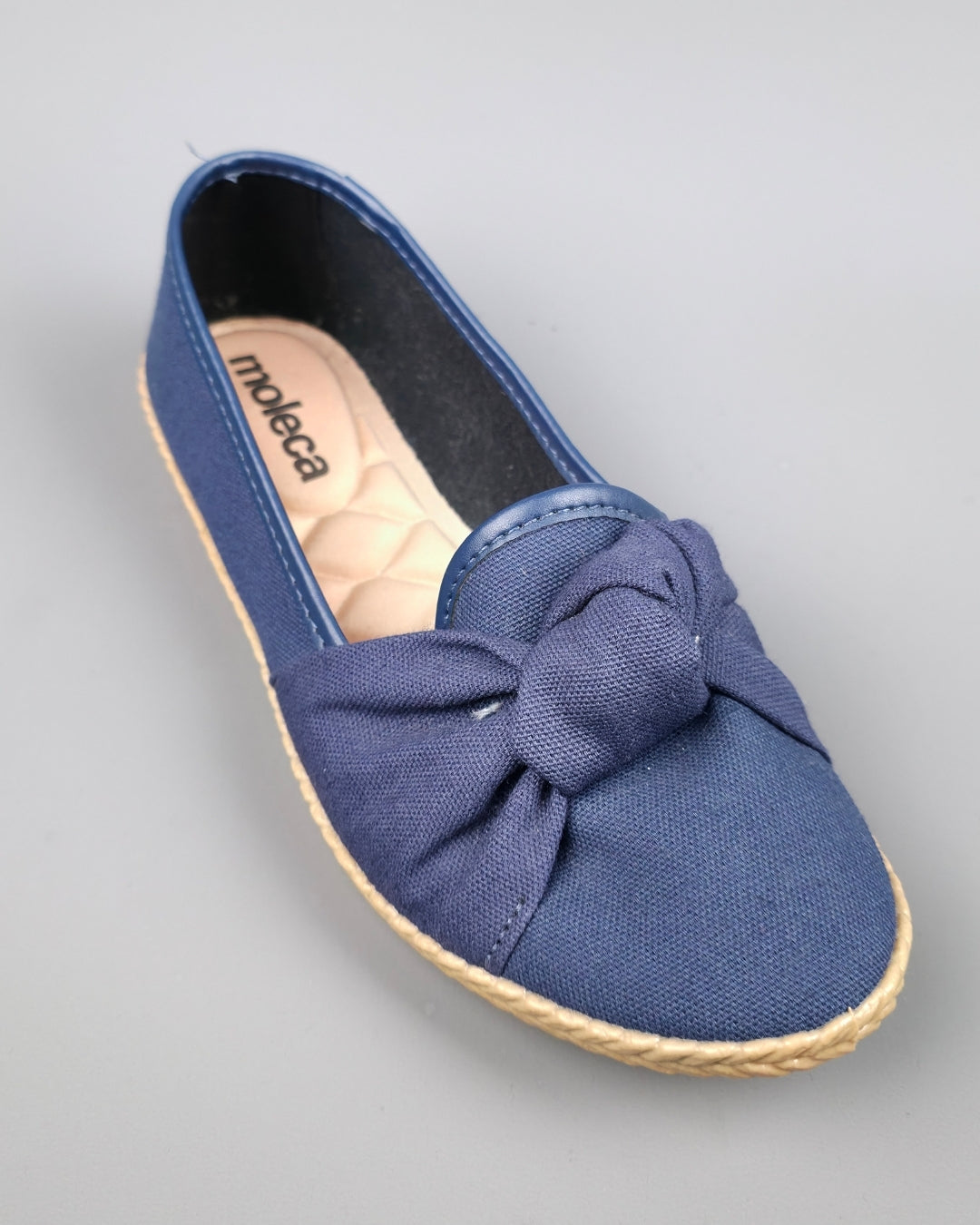 ZAPATO MOLECA MEZCLILLA AZUL PARA DAMA