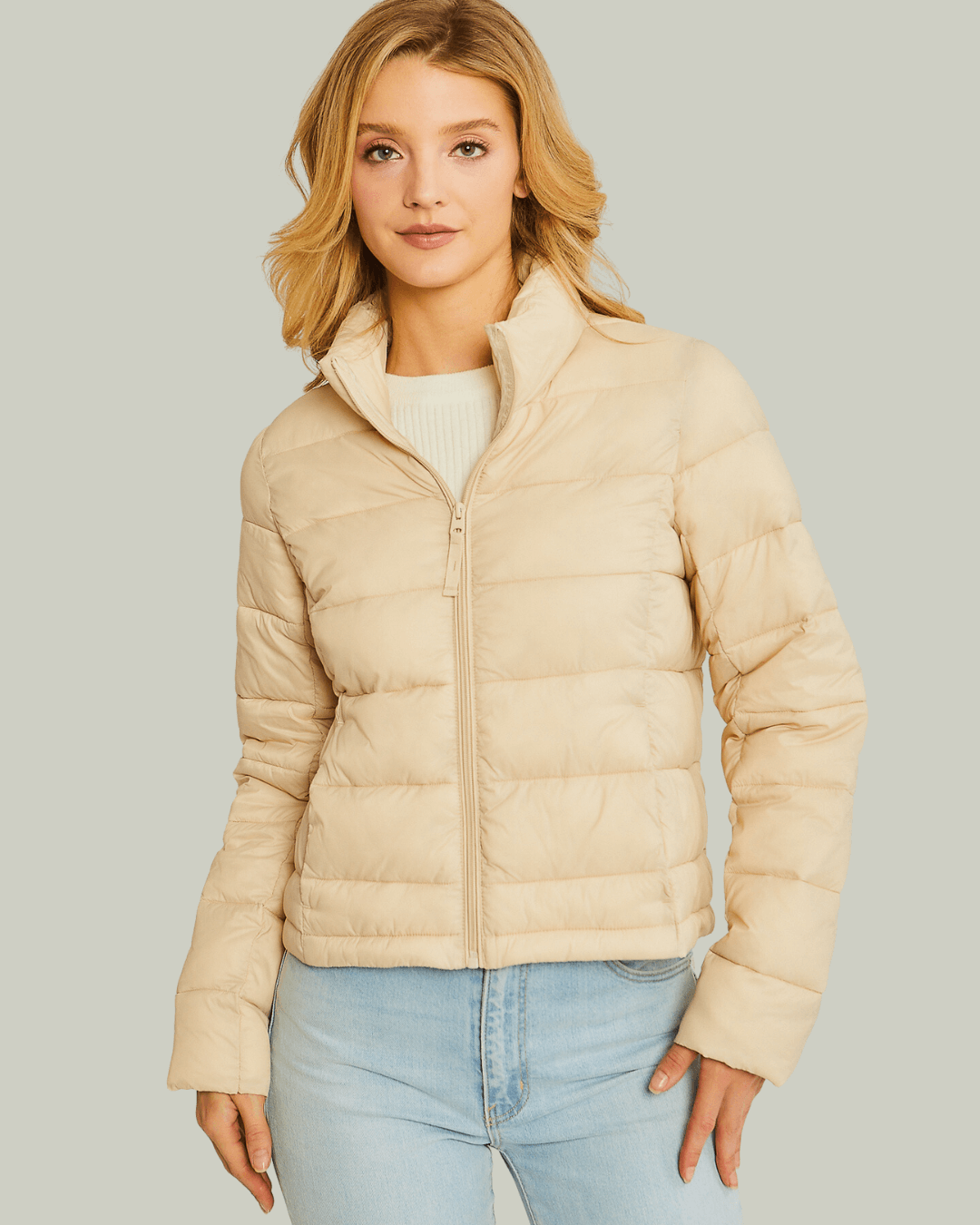 ABRIGO LOVE TREE BEIGE PARA CABALLERO