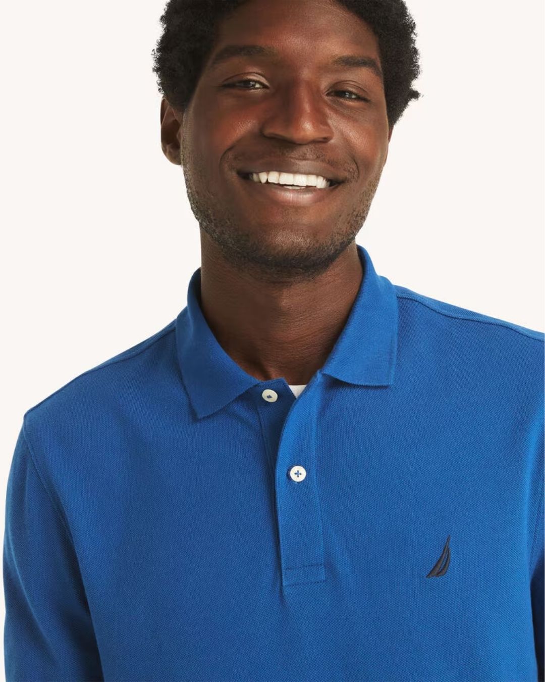 CAMISETA POLO NAUTICA AZUL PARA CABALLERO