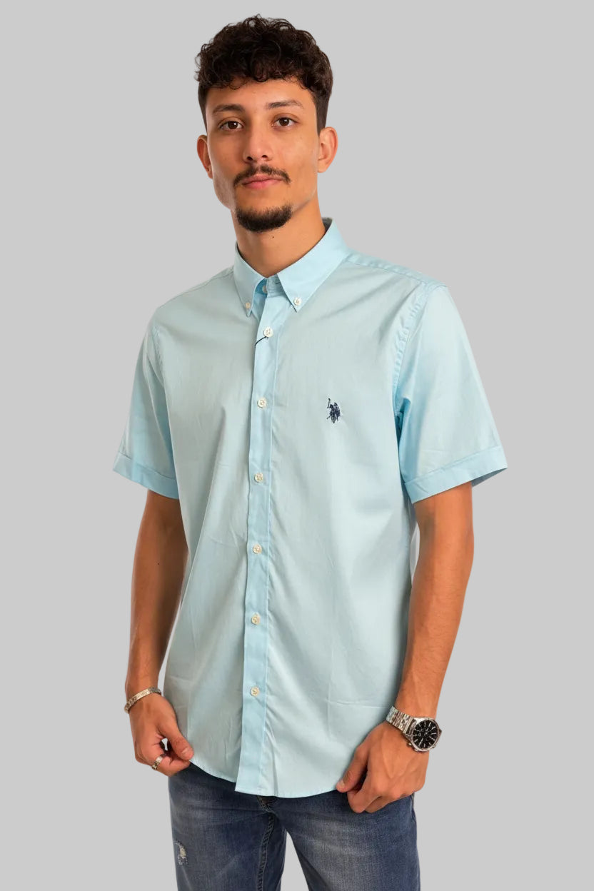 CAMISA US POLO ASSN PLUS MANGA CORTA CABALLERO