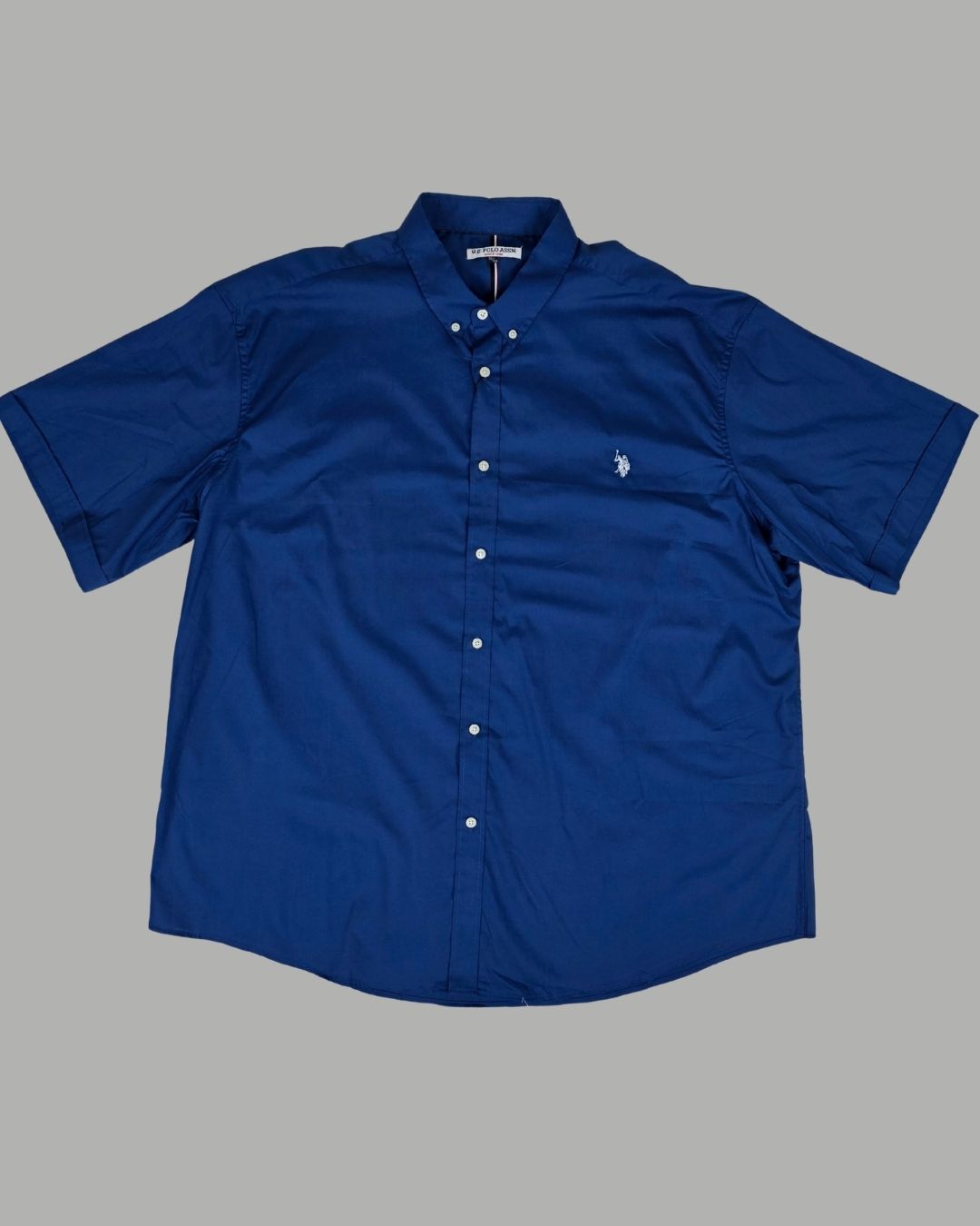 CAMISA U.S. POLO ASSN PLUS AZUL PARA CABALLERO