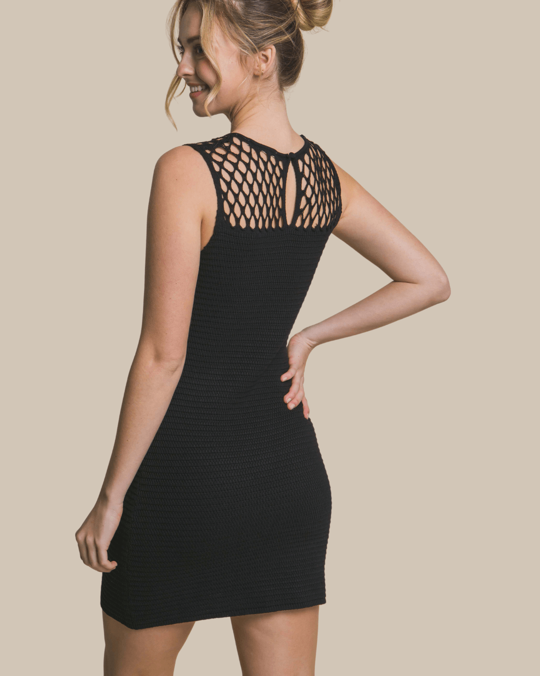 VESTIDO LOVE TREE CON TEJIDO