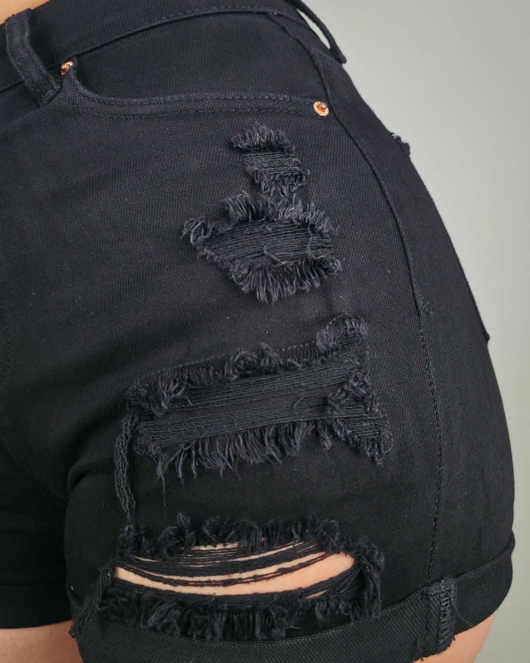 SHORT WAX DE DAMA NEGRO