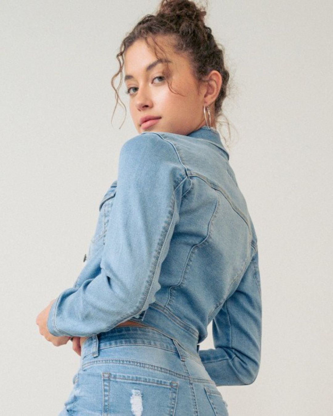 JACKET WAX JEAN CELESTE PARA DAMA