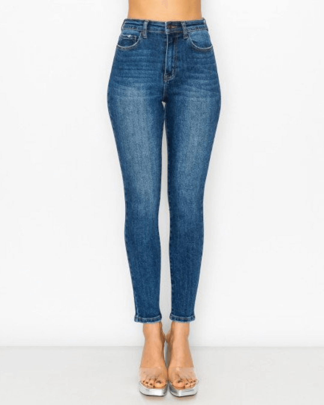 JEANS WAX AZUL OSCURO PARA DAMA