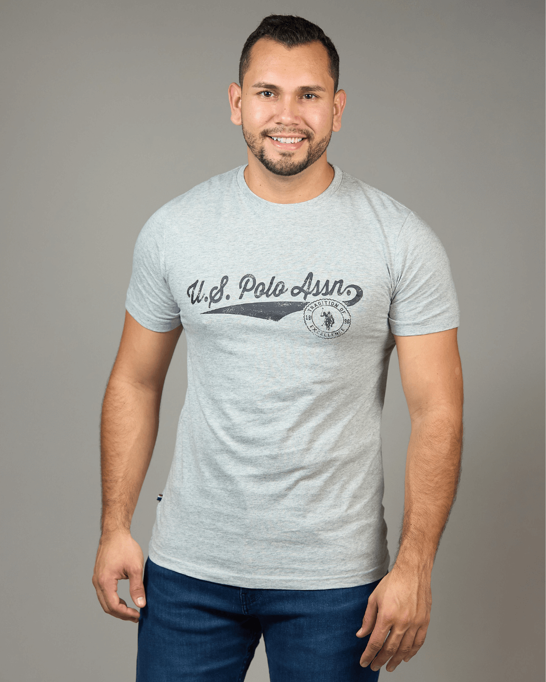 CAMISETA US POLO GRIS