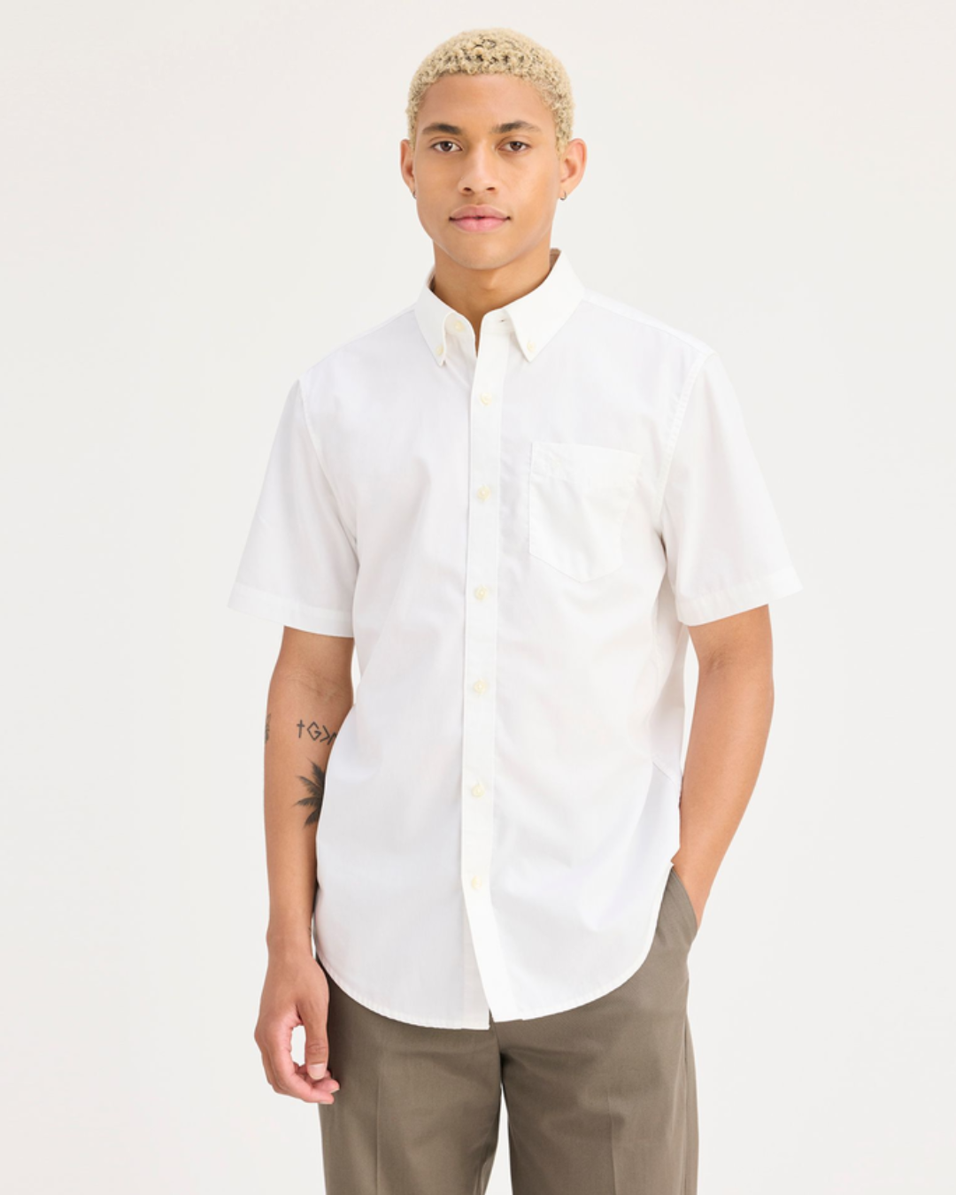 CAMISA DOCKERS MANGA CORTA CABALLERO