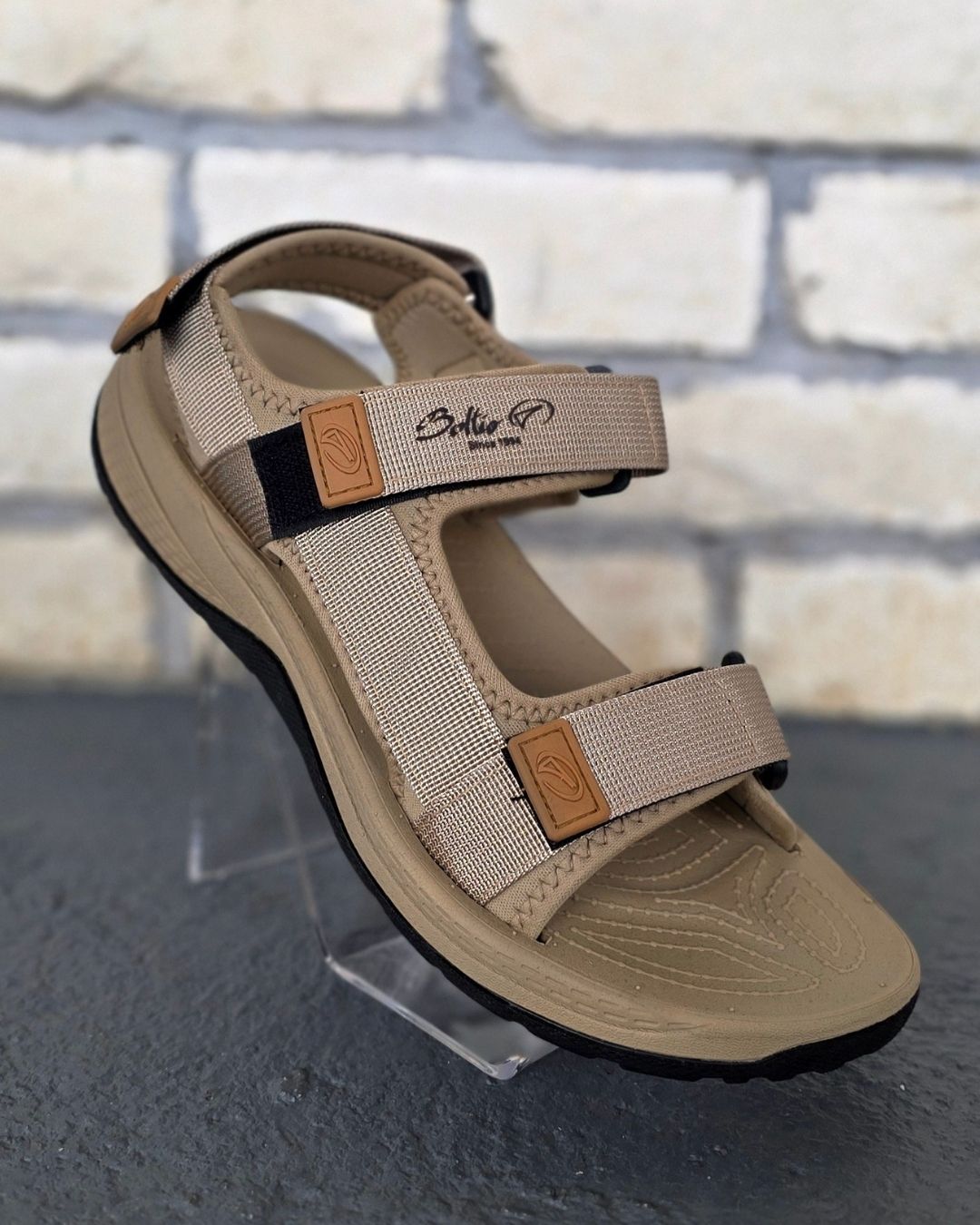 SANDALIA BOLTIO BEIGE PARA CABALLERO