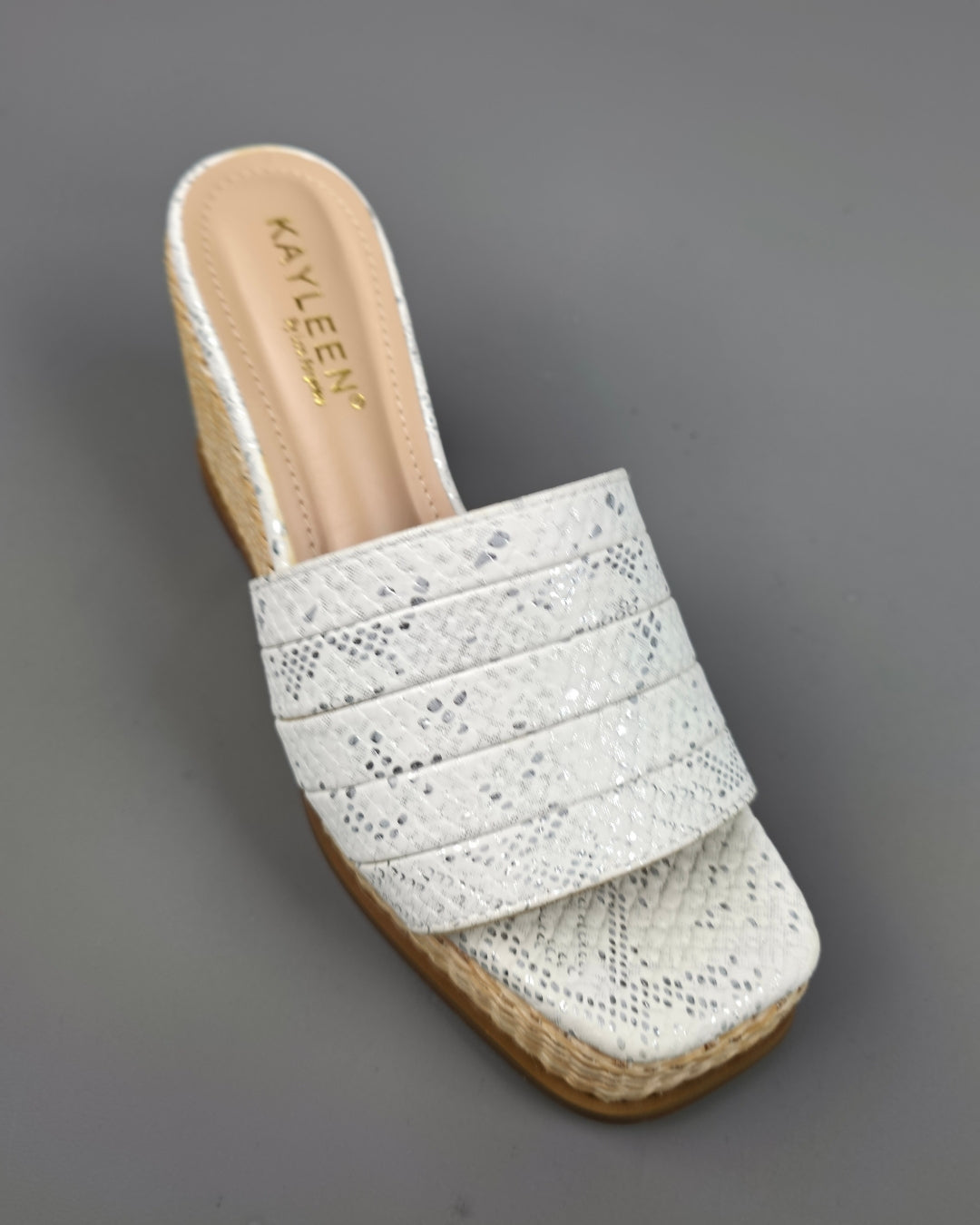 SANDALIA LOS ÁNGELES BLANCA PARA DAMA