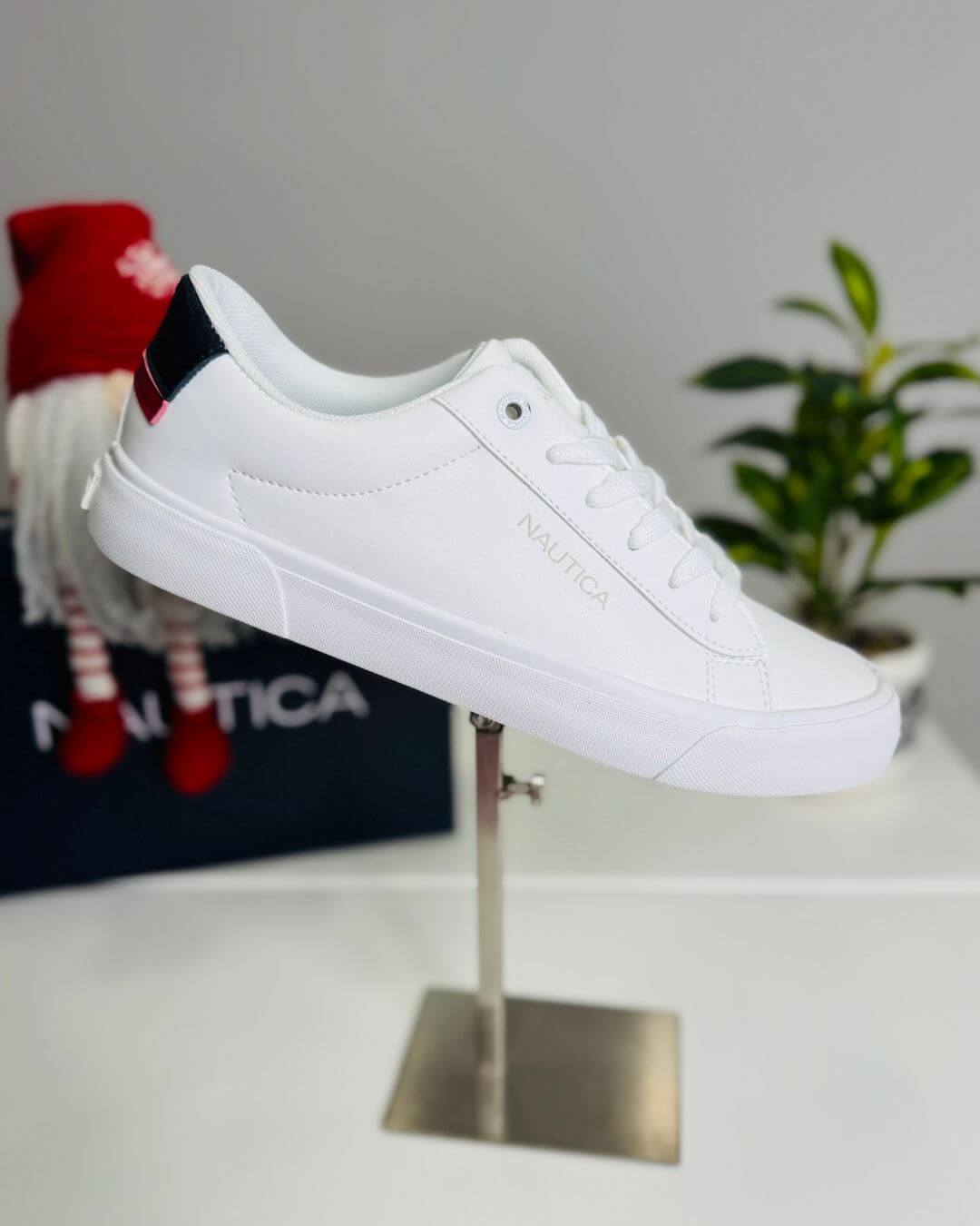 TENNIS NAUTICA BLANCA PARA CABALLERO
