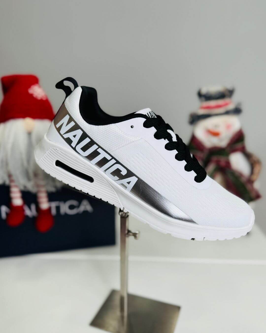 TENNIS NAUTICA BLANCAS PARA CABALLERO
