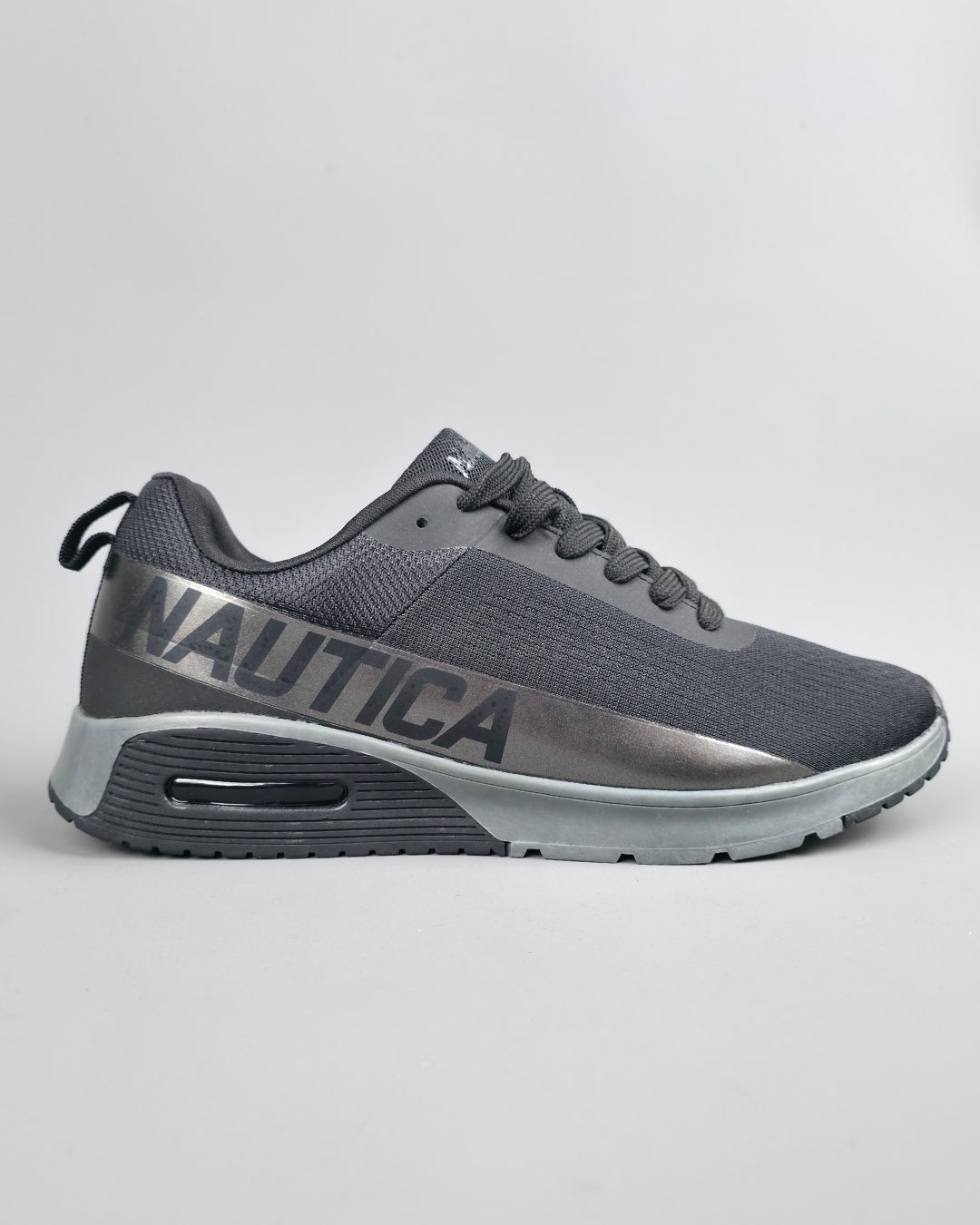 TENNIS NAUTICA NEGRA PARA CABALLERO