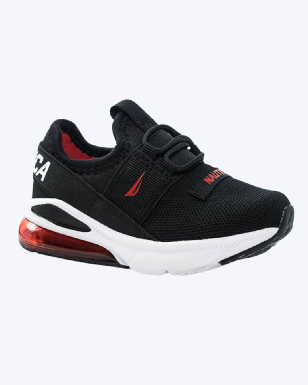 TENNIS NAUTICA NEGRAS PARA NIÑO