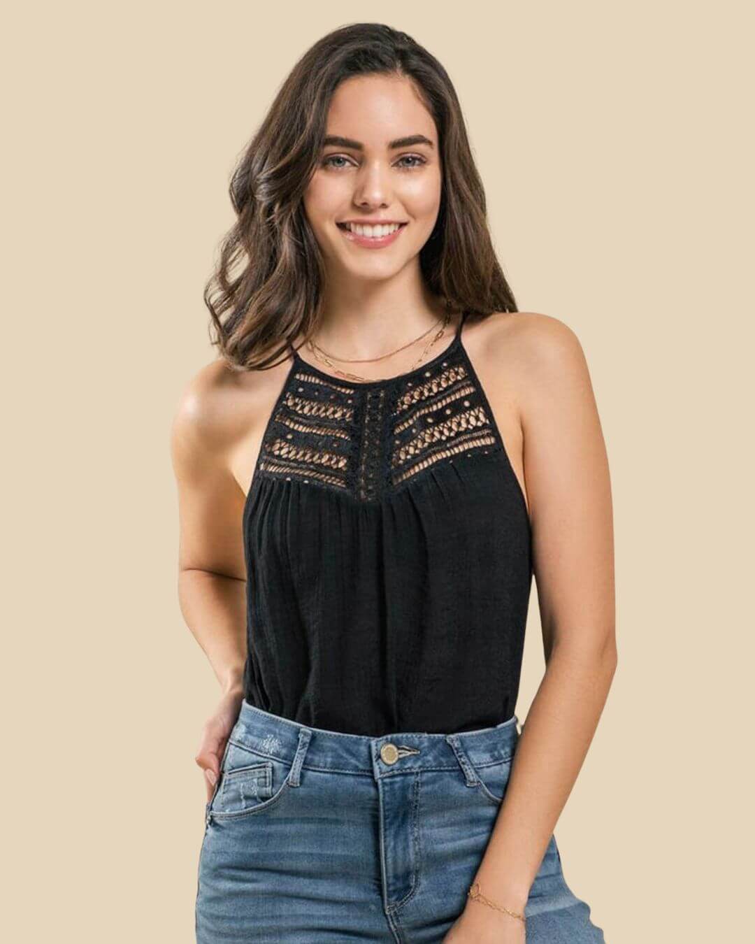 BLUSA MINE TIRANTES