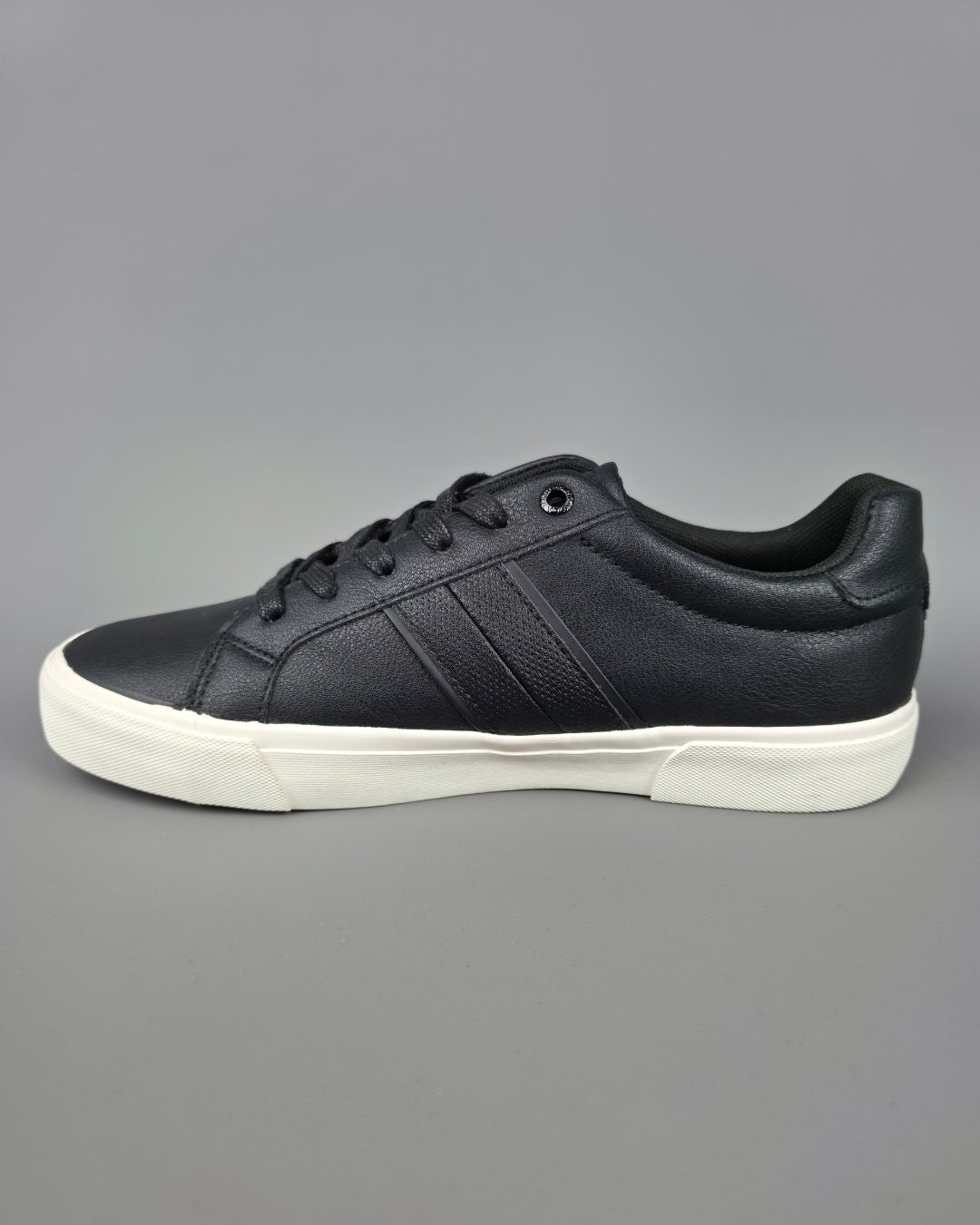 TENNIS NAUTICA NEGRAS PARA CABALLERO