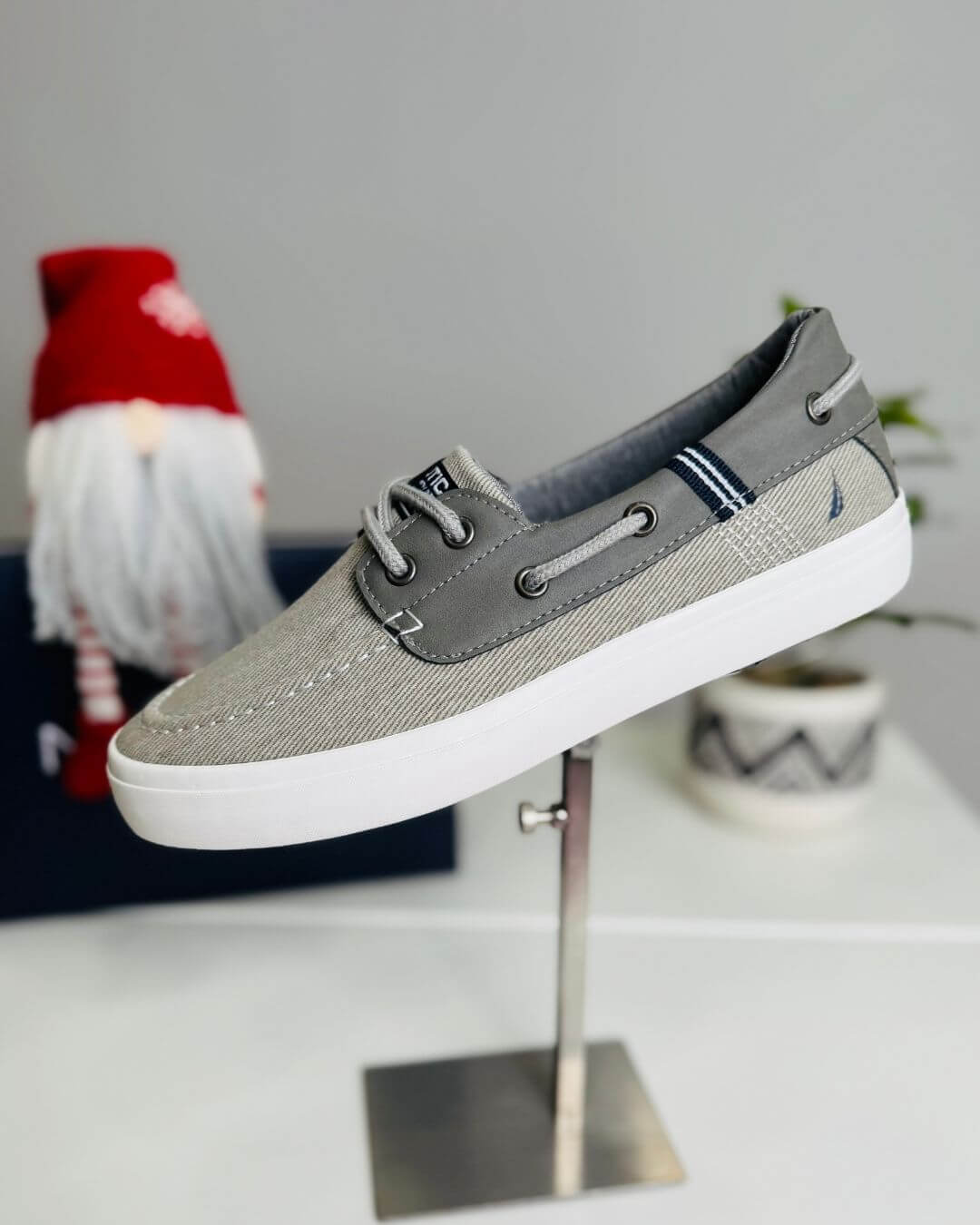 TENNIS NAUTICA GRIS PARA CABALLERO