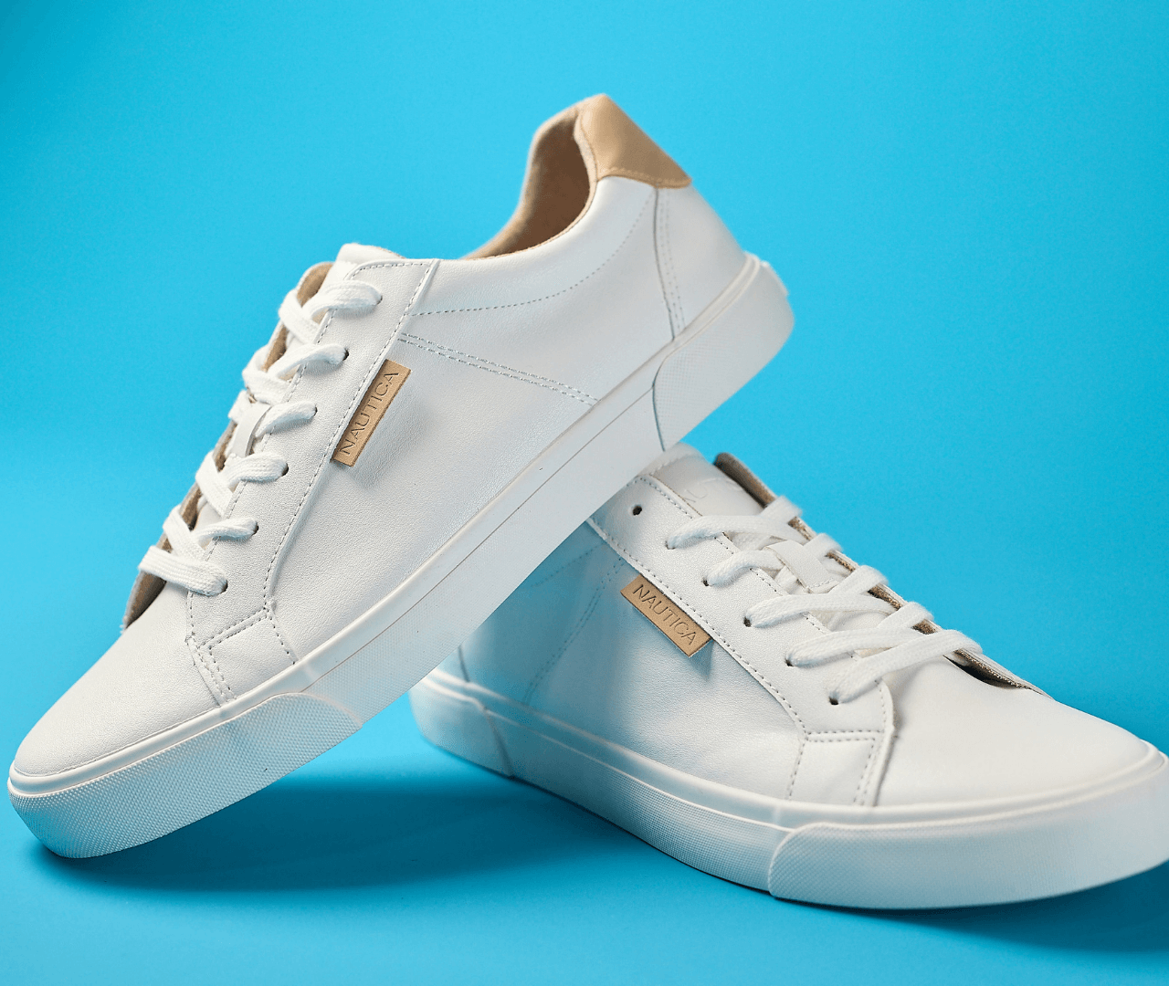 TENNIS NAUTICA BLANCAS PARA CABALLERO