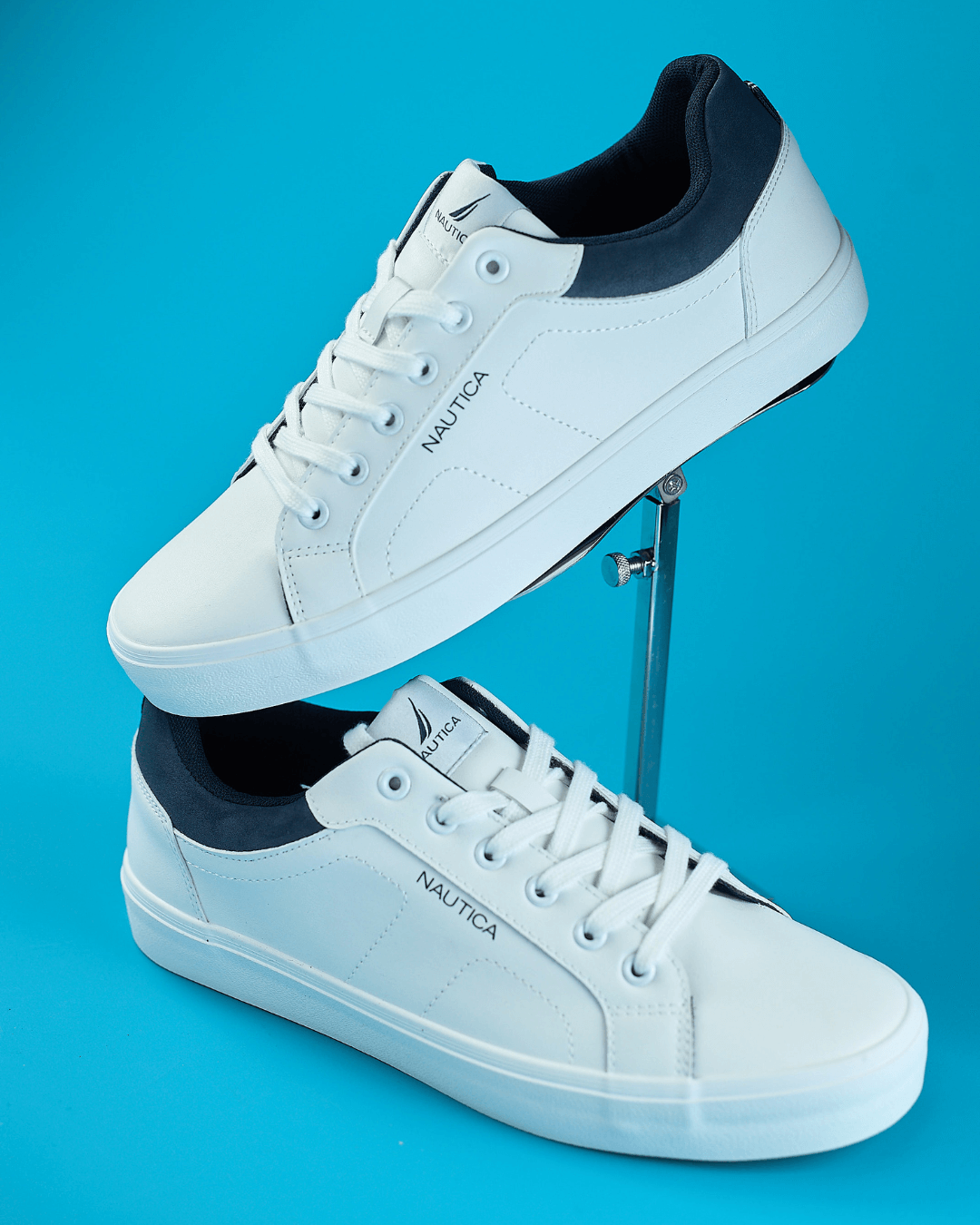 TENNIS NAUTICA BLANCA PARA CABALLERO