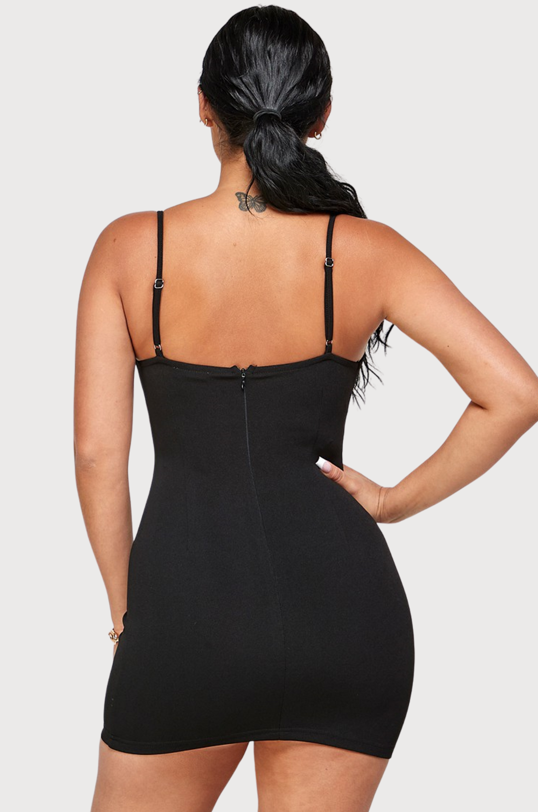 VESTIDO BLUSH NEGRO PARA DAMA