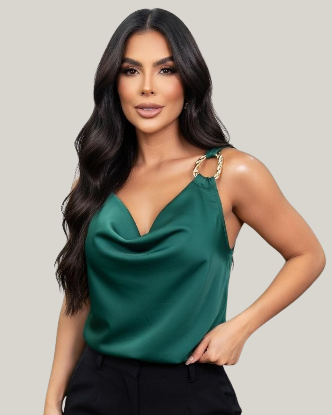BLUSA LA DIOSA SATÍN