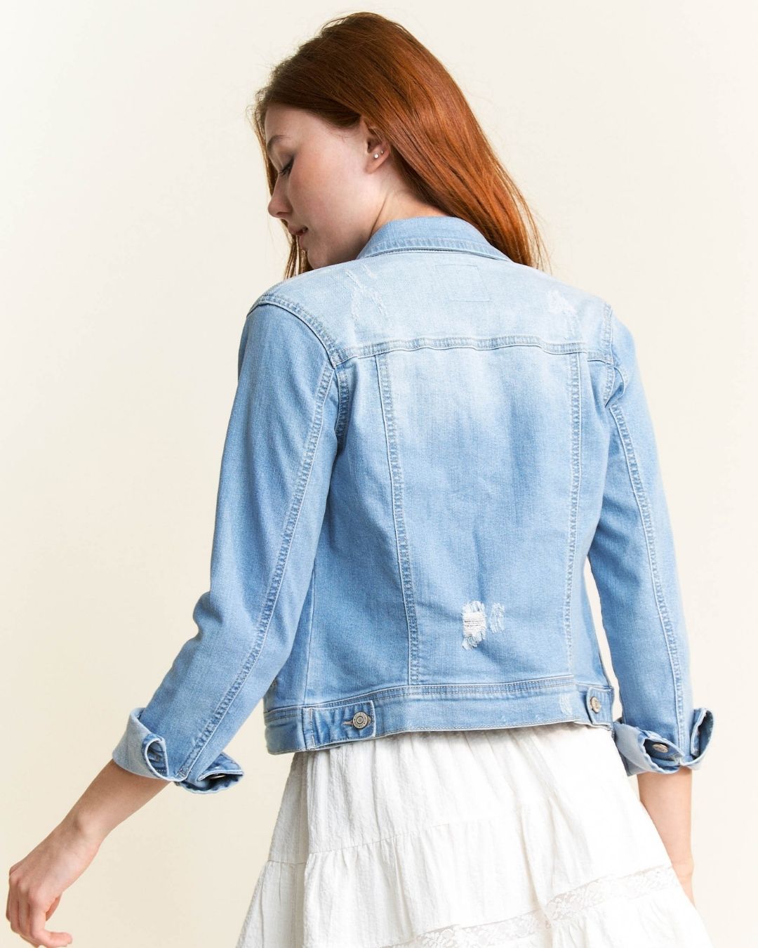 JACKET ENJEAN CELESTE PARA DAMA