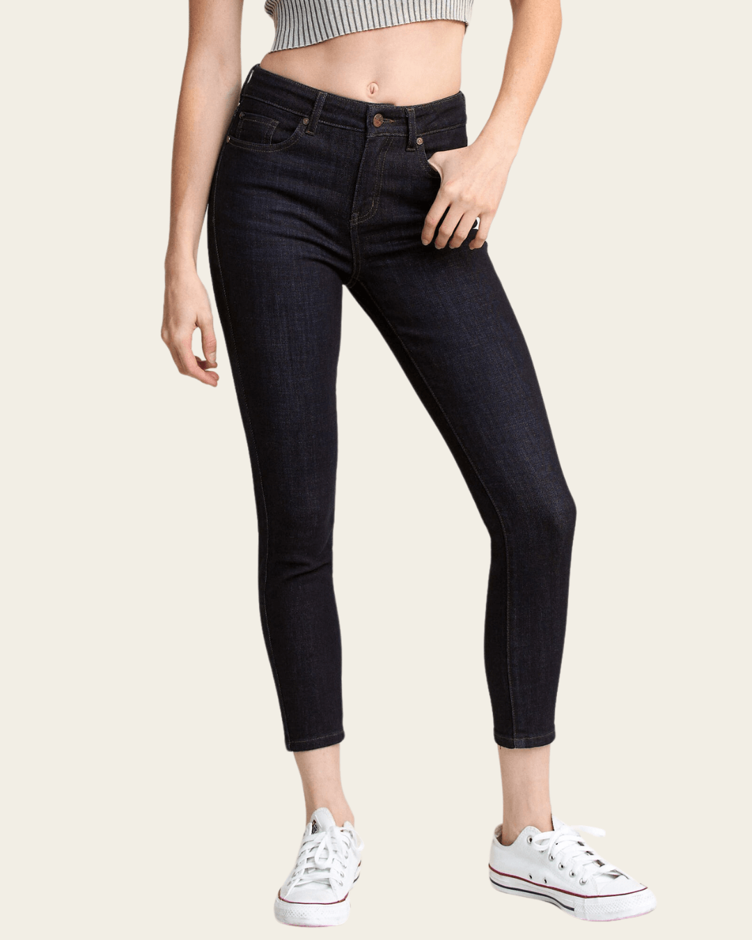 JEANS ENJEAN AZUL OSCURO