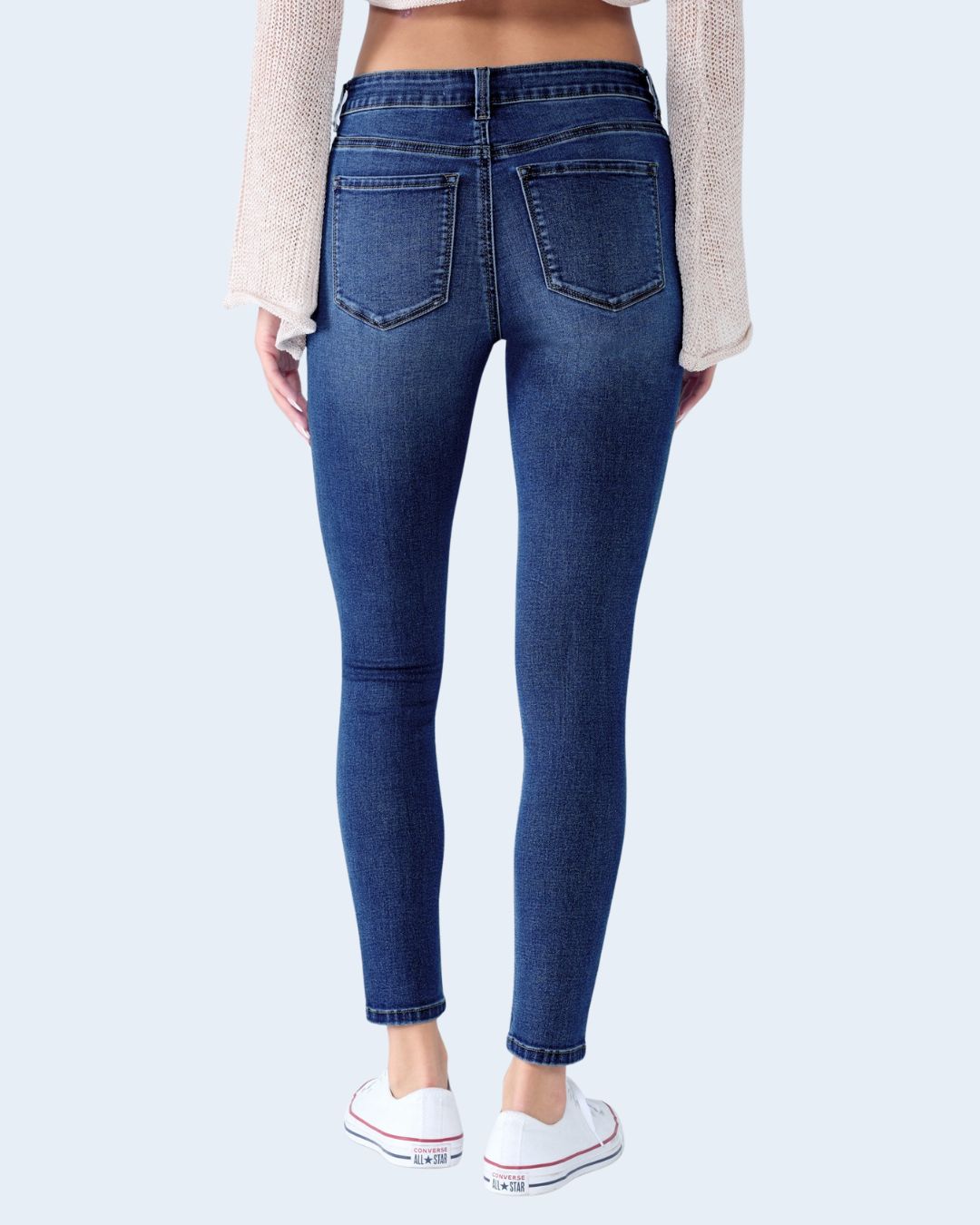 JEANS ENJEAN AZUL OSCURO DE DAMA