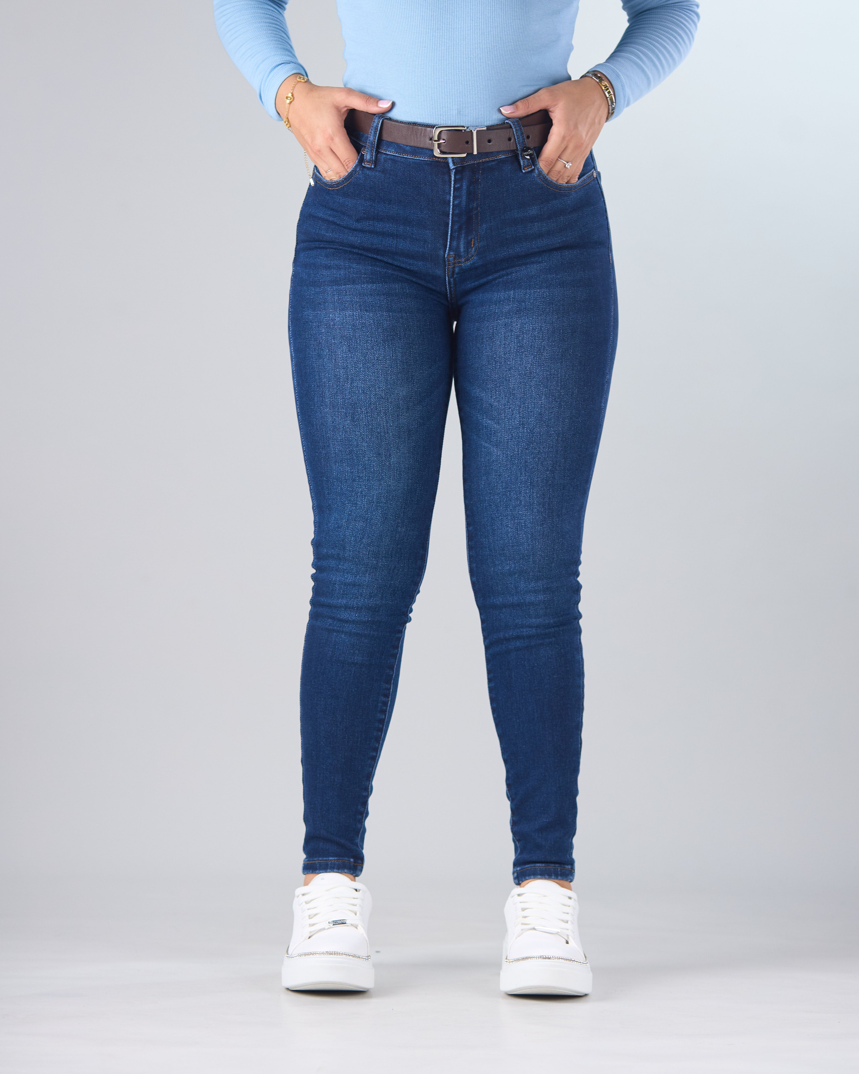 JEANS PSYCHO SIXTEEN HIGH RISE SKINNY