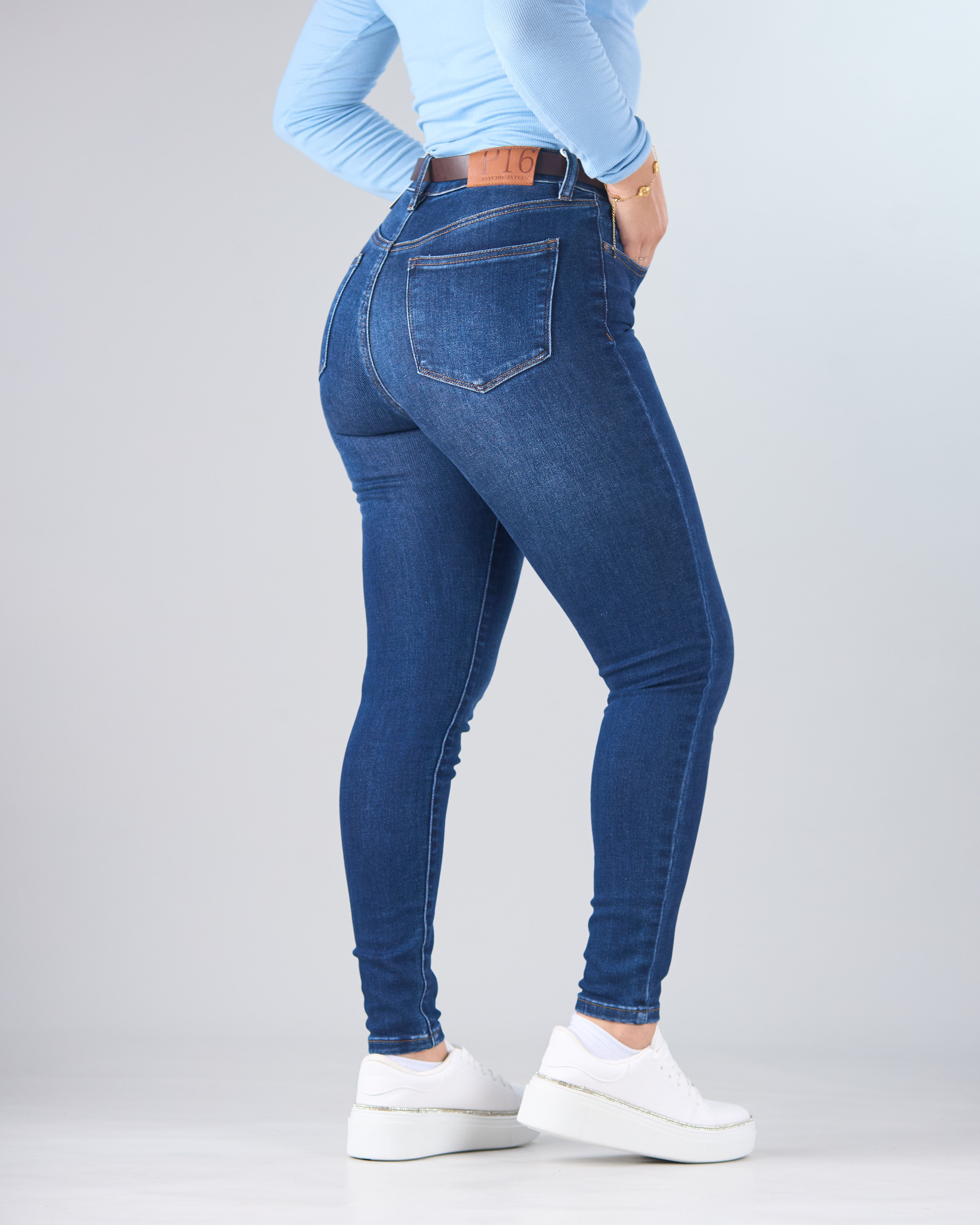 JEANS PSYCHO SIXTEEN HIGH RISE SKINNY