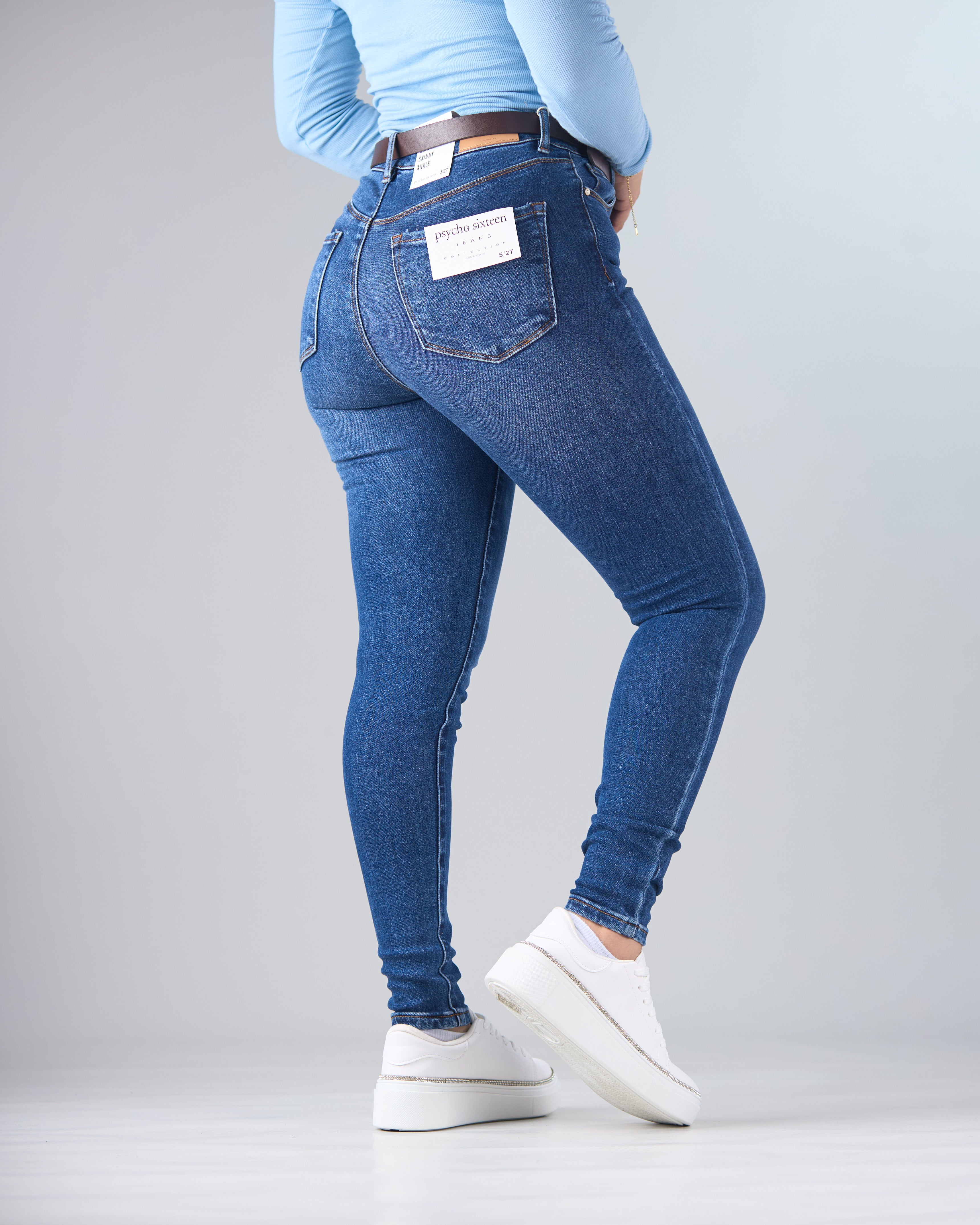 JEANS PSYCHO AZUL PARA DAMA
