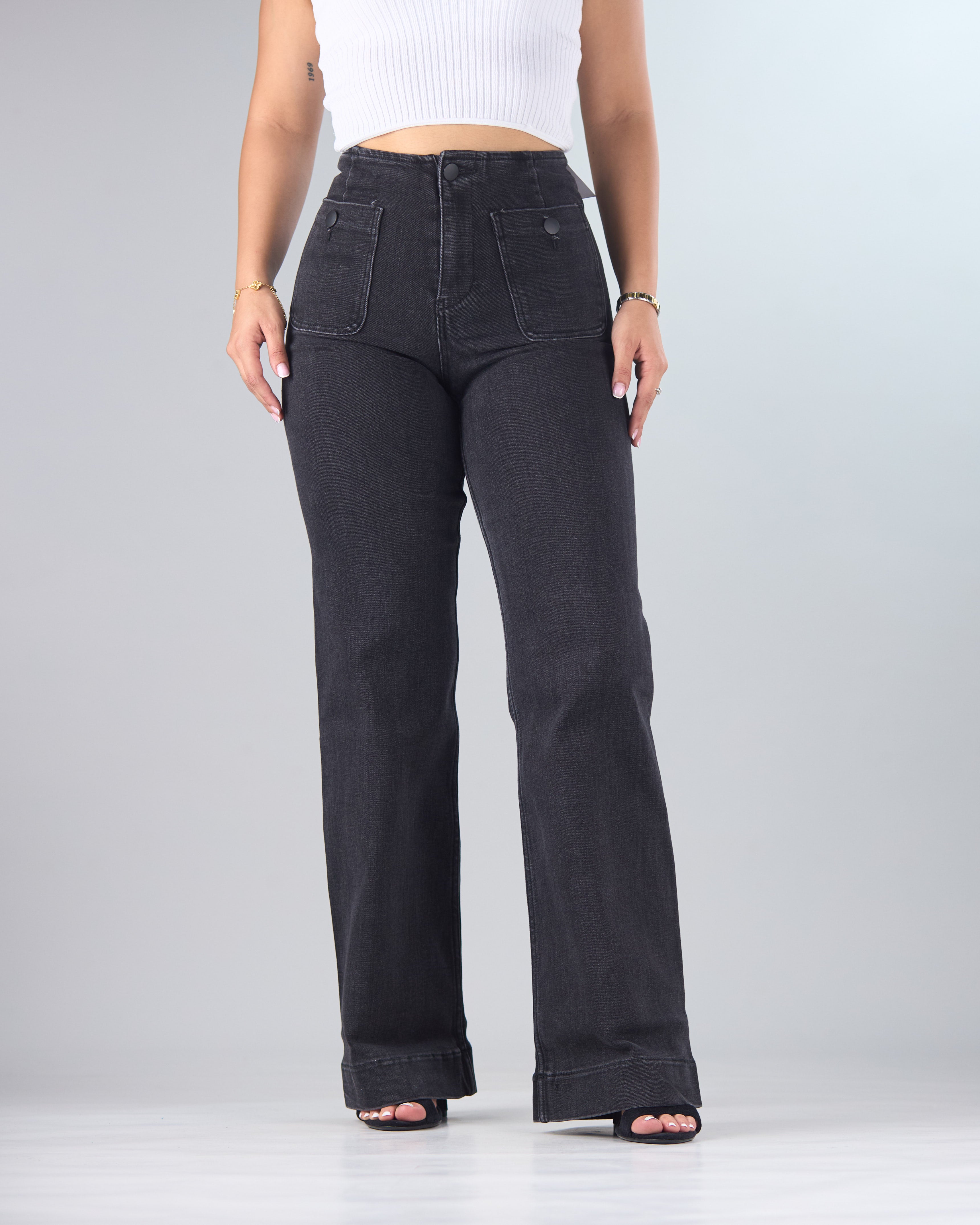 JEANS PSYCHO SIXTEEN FULL LENGHT CROP WIDE LEG