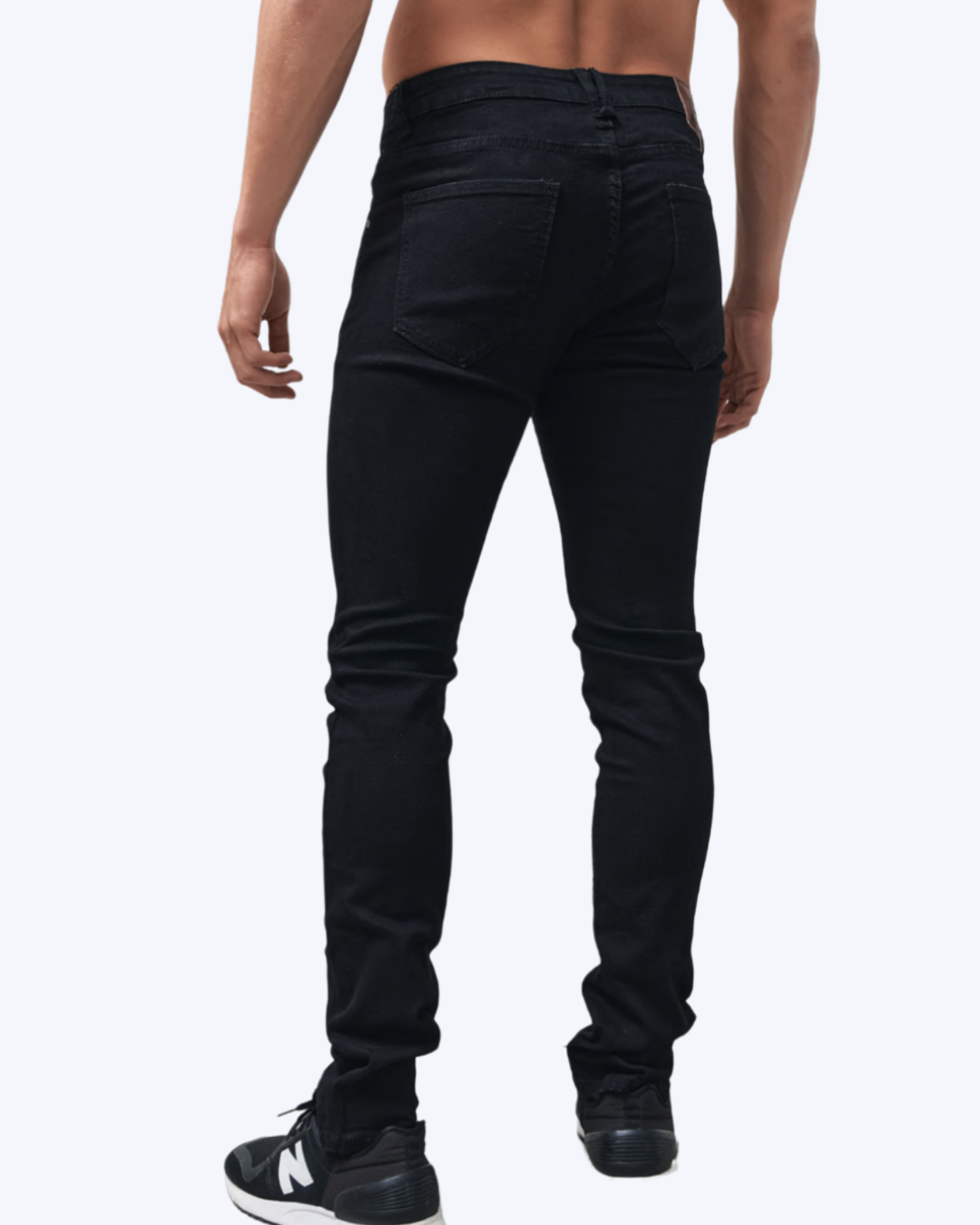 JEANS BLACKOUT NEGRO PARA CABALLERO