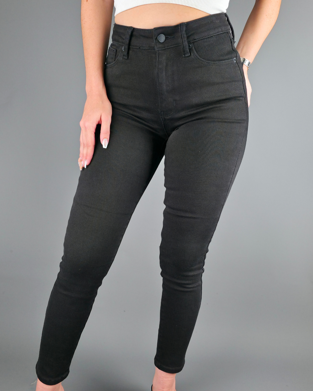 JEANS JUST USA NEGRO PARA DAMA