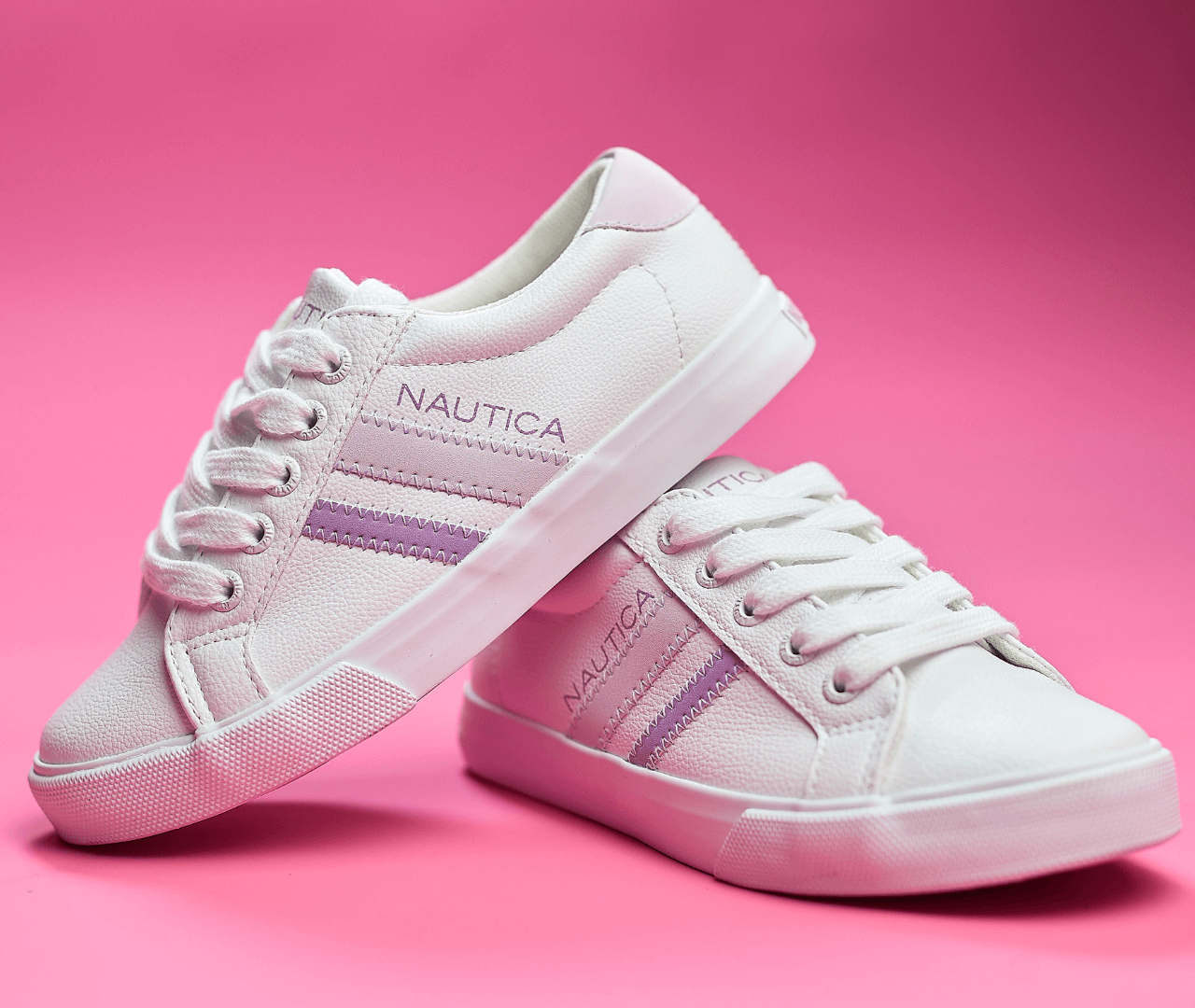 TENNIS NAUTICA BLANCAS PARA NIÑA
