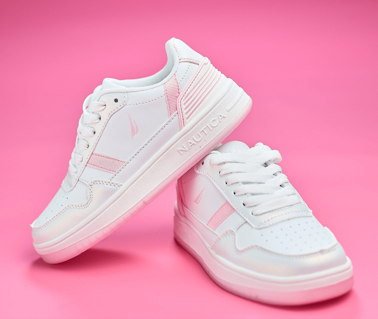 TENNIS NAUTICA BLANCAS PARA NIÑA