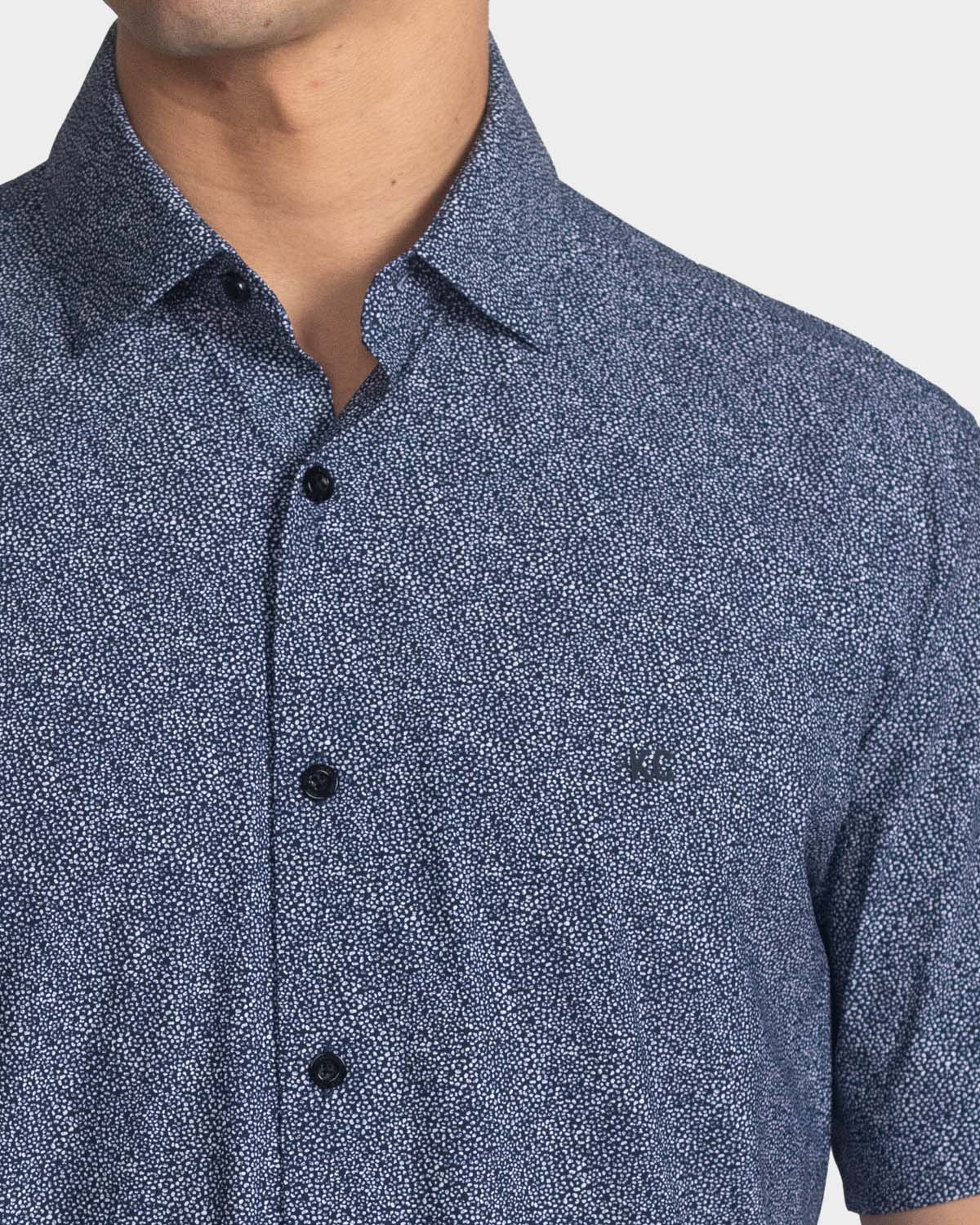CAMISA KENNETH COLE MANGA CORTA CABALLERO