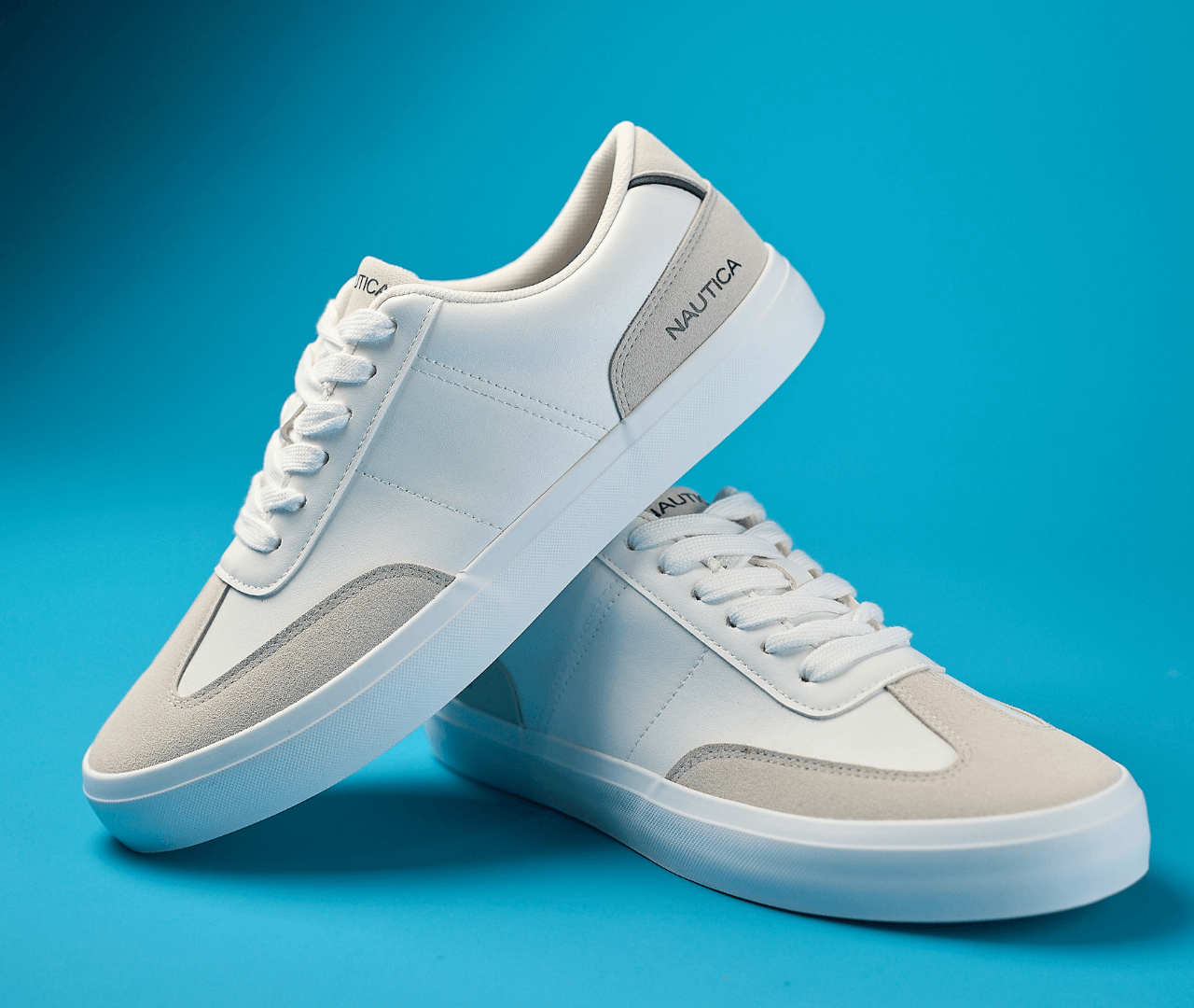 TENNIS NAUTICA BLANCAS PARA CABALLERO