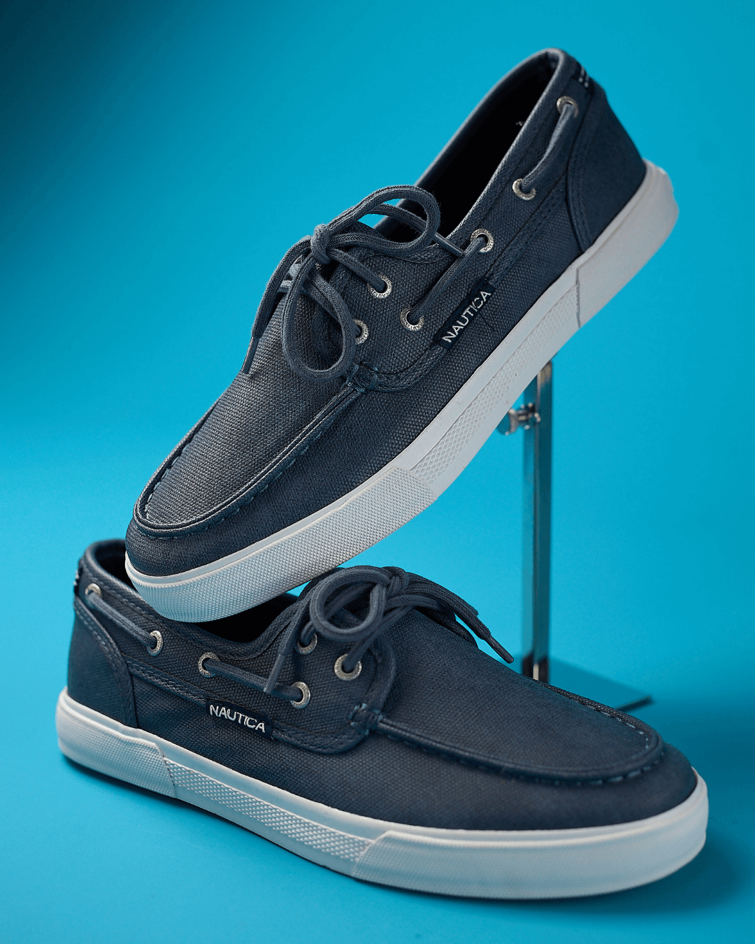 TENNIS NAUTICA AZUL PARA CABALLERO