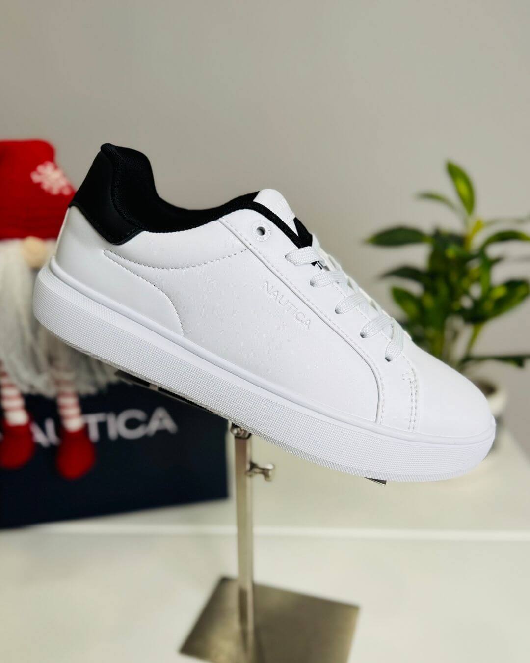 TENNIS NAUTICA BLANCA PARA CABALLERO