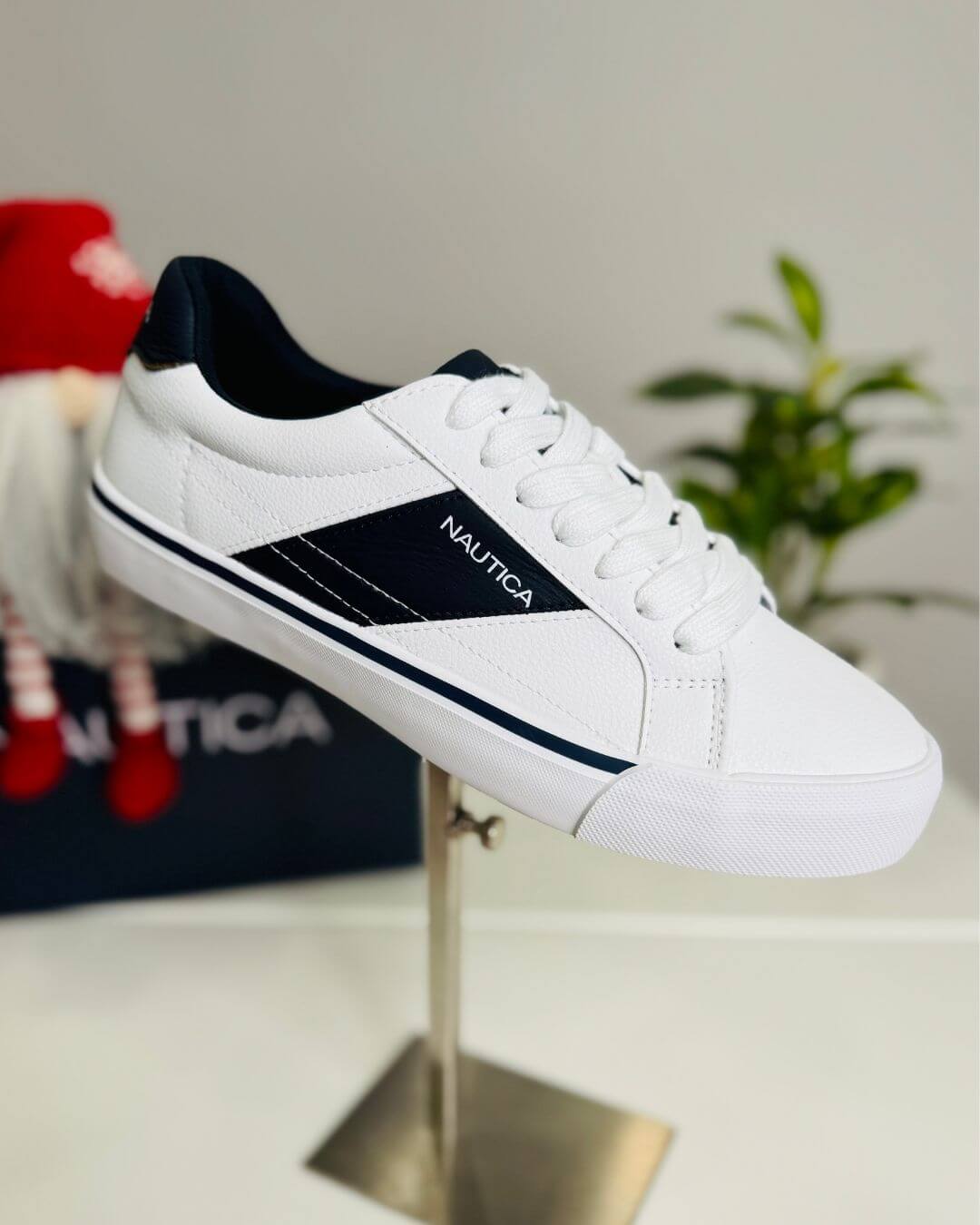 TENNIS NAUTICA BLANCAS PARA CABALLERO