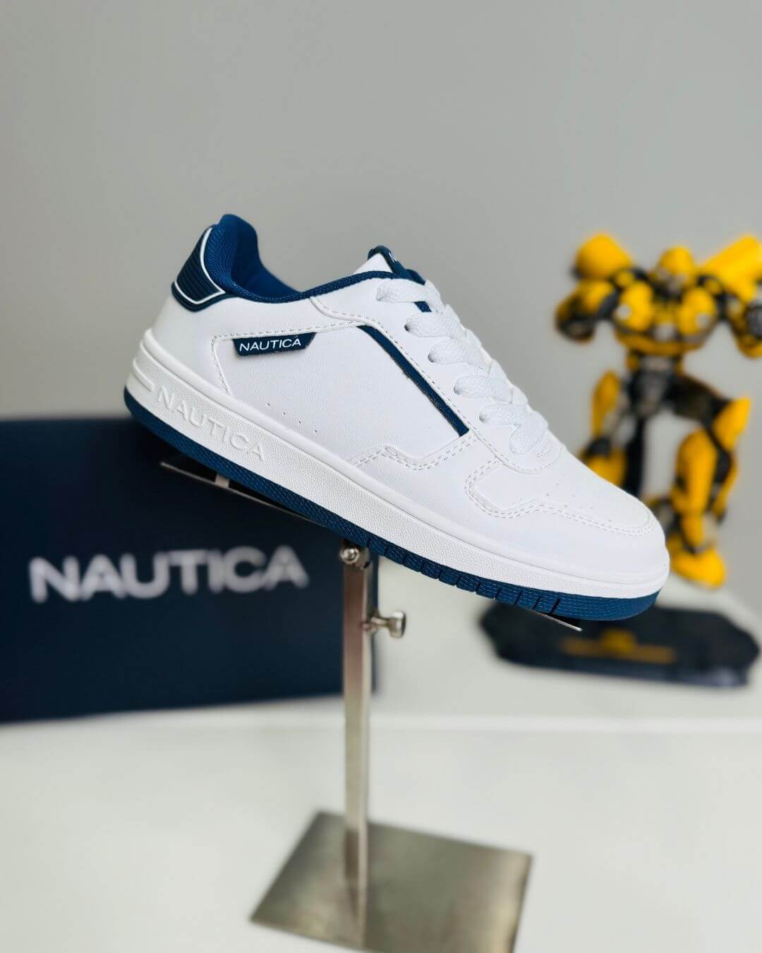 TENNIS NAUTICA BLANCAS PARA NIÑO